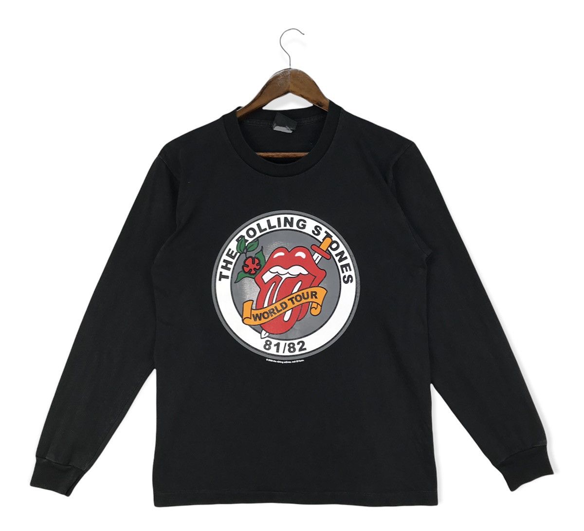 Band Tees The Rolling Stone World Tour 81/82 Wall Of Fame Size US M / EU 48-50 / 2 - 1 Thumbnail