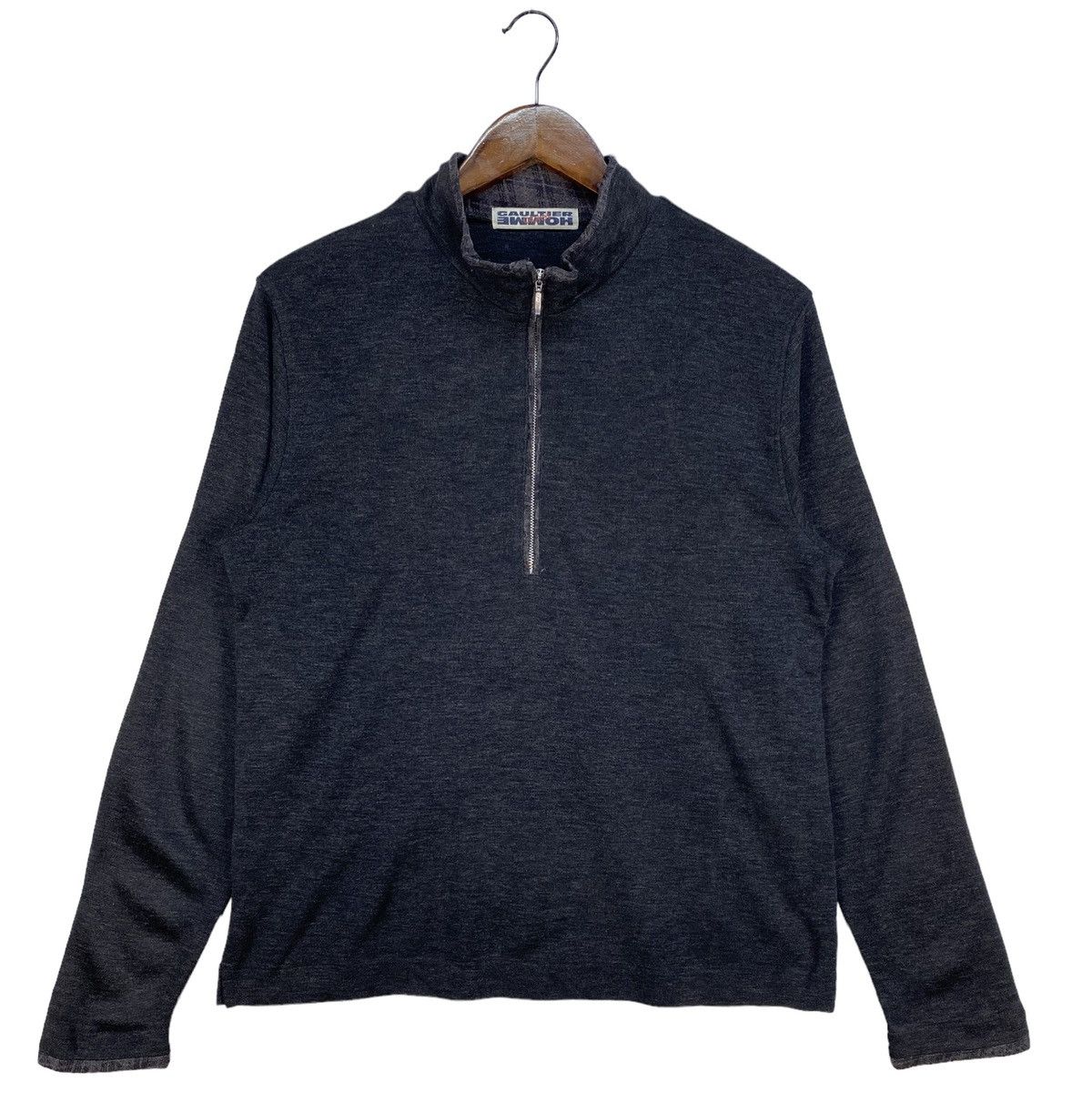 90s 美品 Jean Paul Gaultier zip カットソー jean paul gaultier half