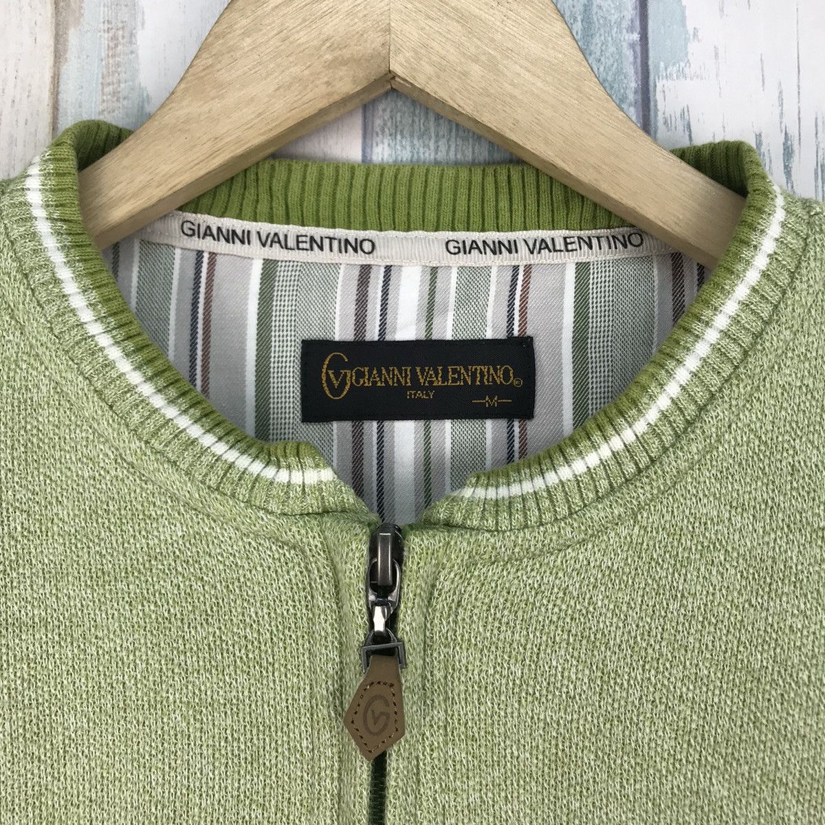 Gianni Valentino Vintage Gianni Valentino Halfzipper Size US M / EU 48-50 / 2 - 5 Thumbnail