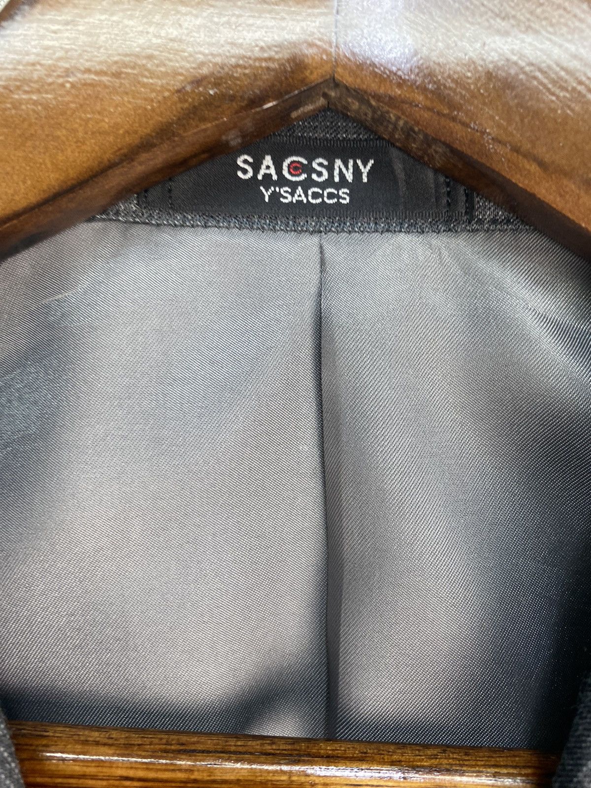 Yohji Yamamoto Sacsny Y’saccs By Yohji Yamamoto Grey Blazer Size US M / EU 48-50 / 2 - 6 Thumbnail