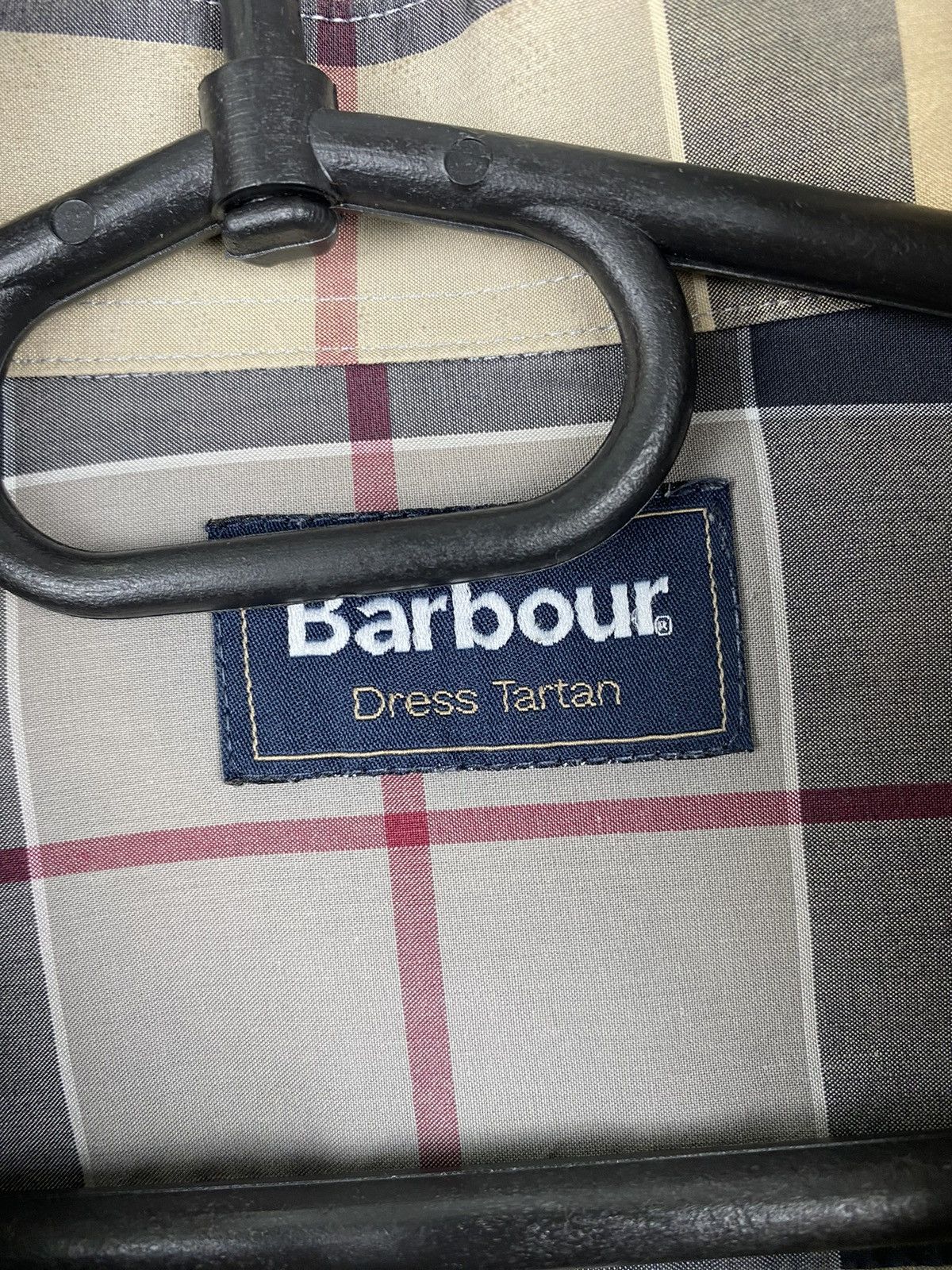 Barbour Mens Vintage Dress Tartan shirt button up Luxury novacheck Size US M / EU 48-50 / 2 - 6 Thumbnail