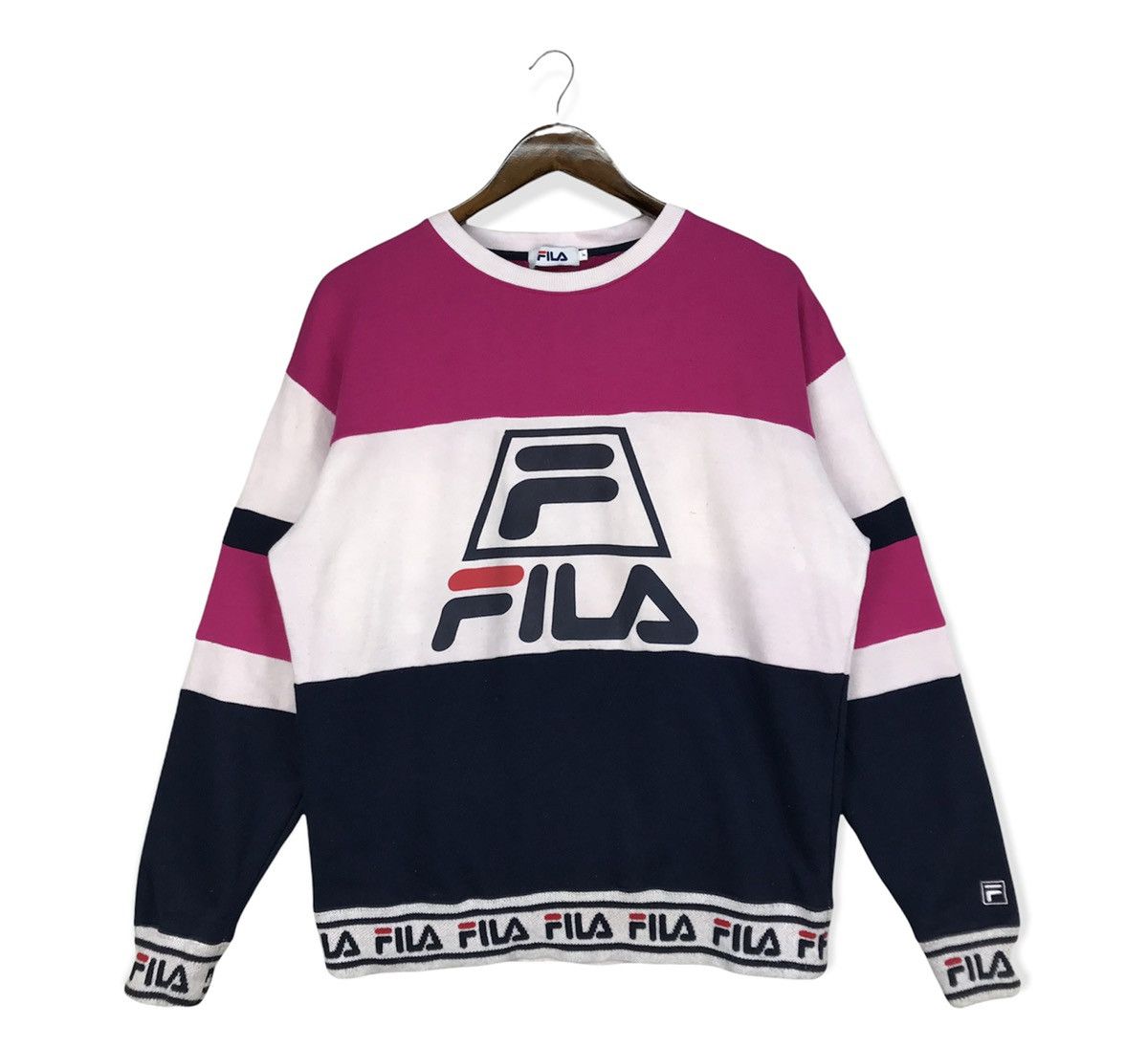 Fila colorblock sweatshirt hotsell