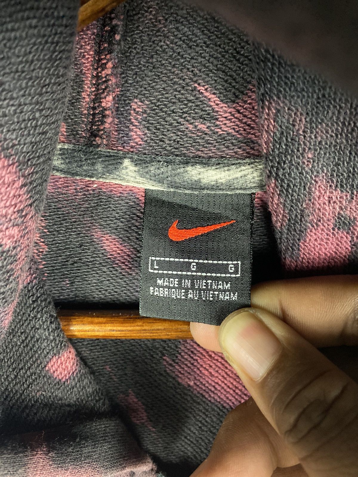 Nike Nike Zipper Hoodie Tyedye Size US L / EU 52-54 / 3 - 7 Thumbnail