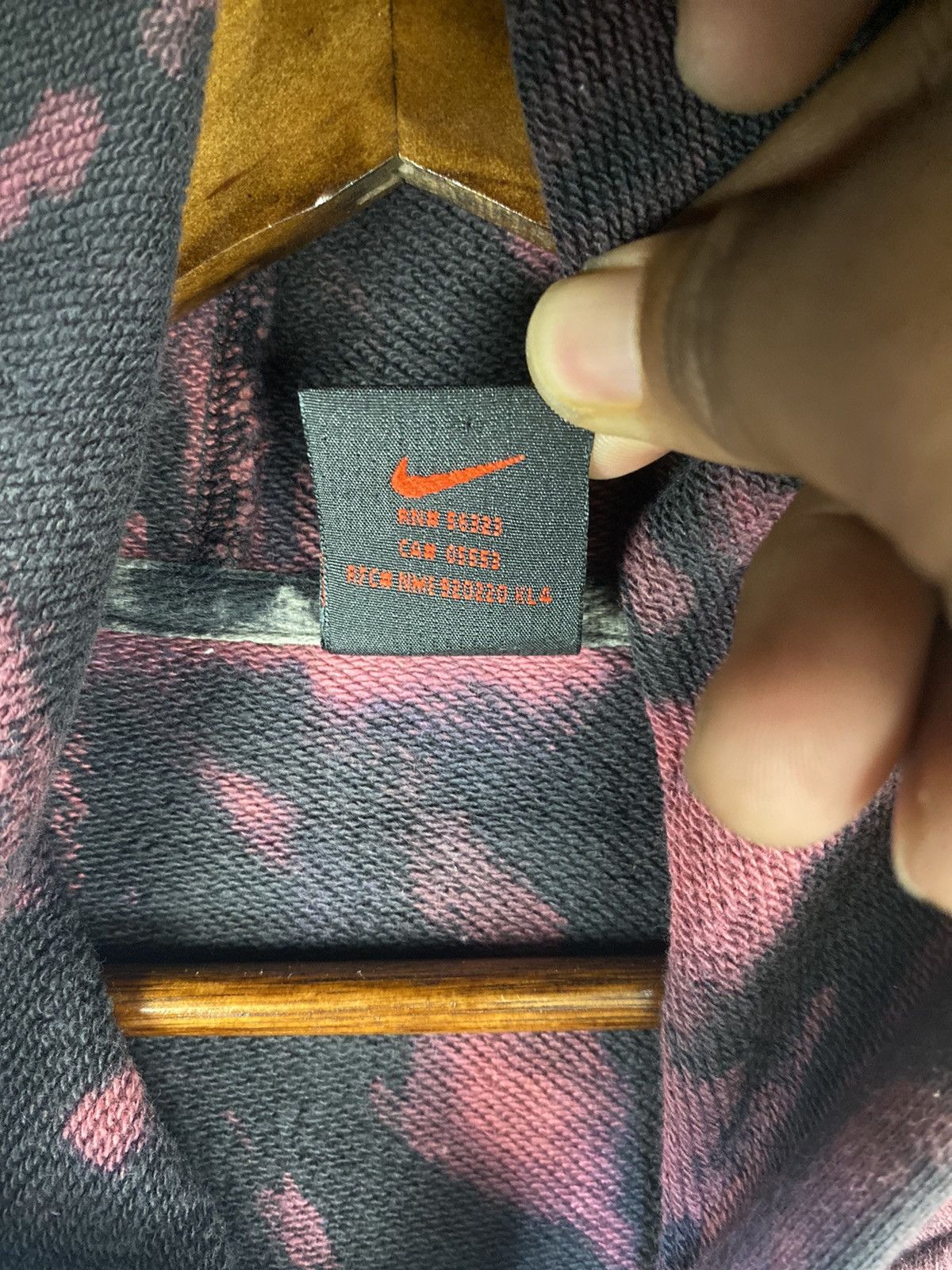 Nike Nike Zipper Hoodie Tyedye Size US L / EU 52-54 / 3 - 8 Thumbnail