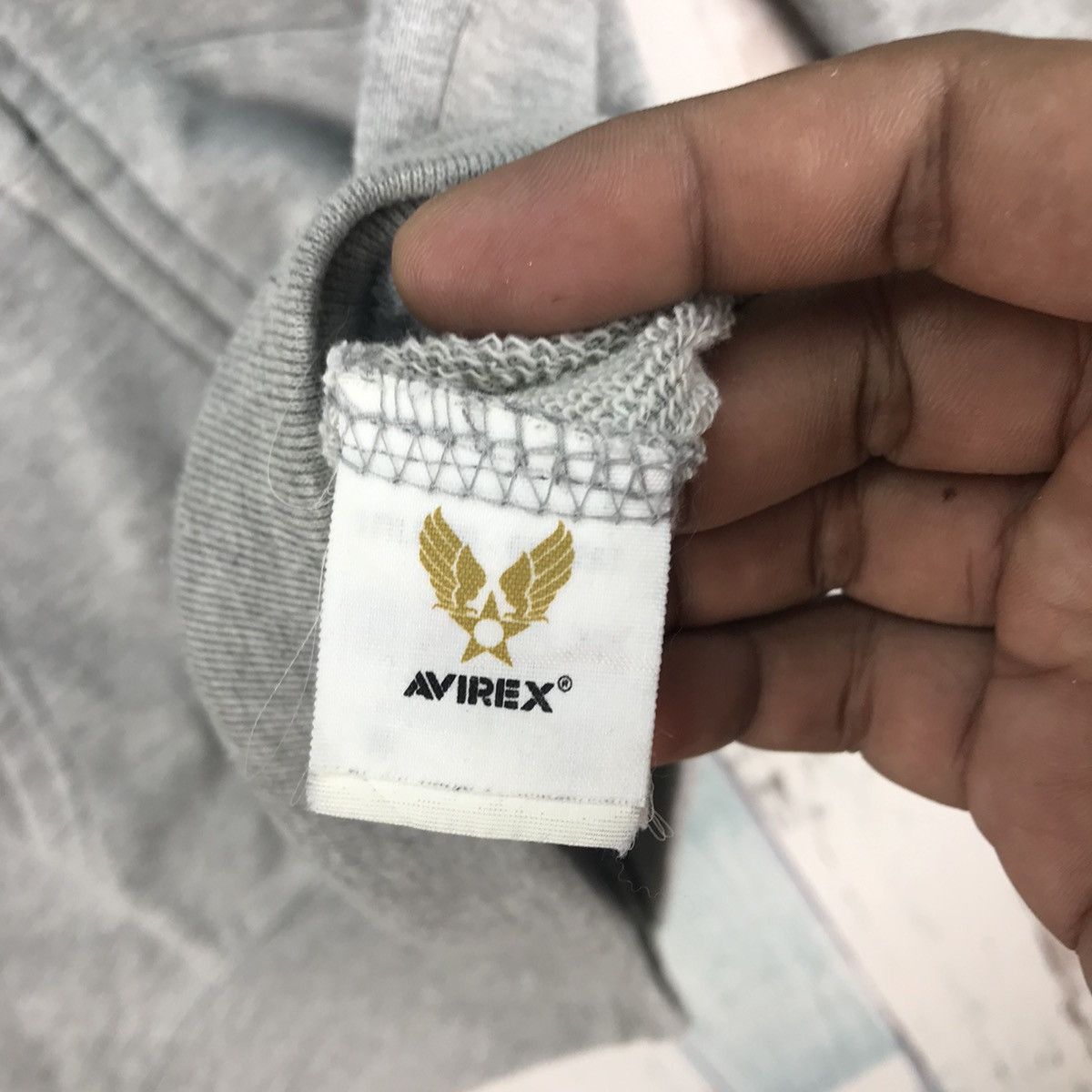 Avirex Vintage Avirex Us Naval Hoodies Size US L / EU 52-54 / 3 - 7 Thumbnail