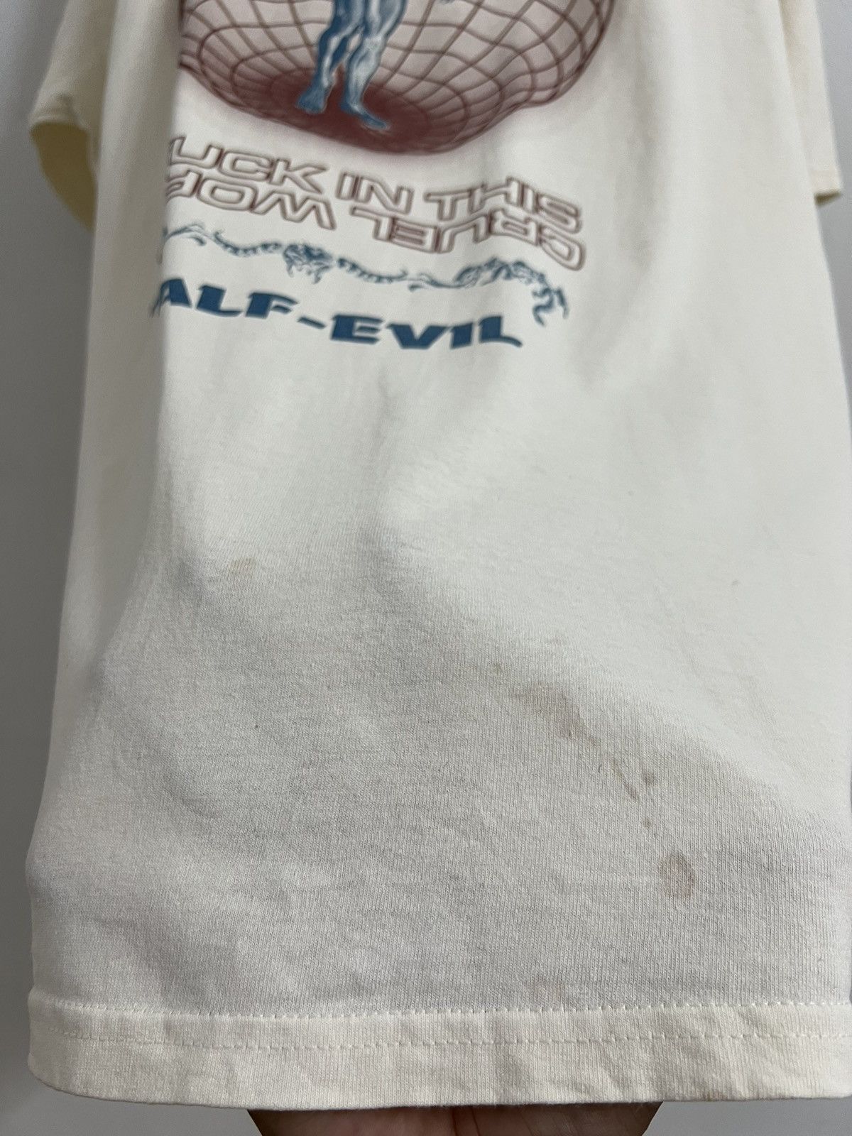 Half Evil Half-Evil stuck in the cruel world Size US XL / EU 56 / 4 - 5 Thumbnail