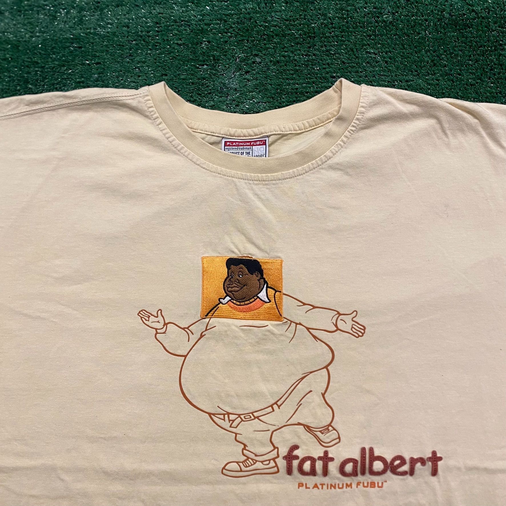 Fubu Platinum FUBU Fat Albert Vintage Baggy Movie T-Shirt Size US XXL / EU 58 / 5 - 2 Thumbnail