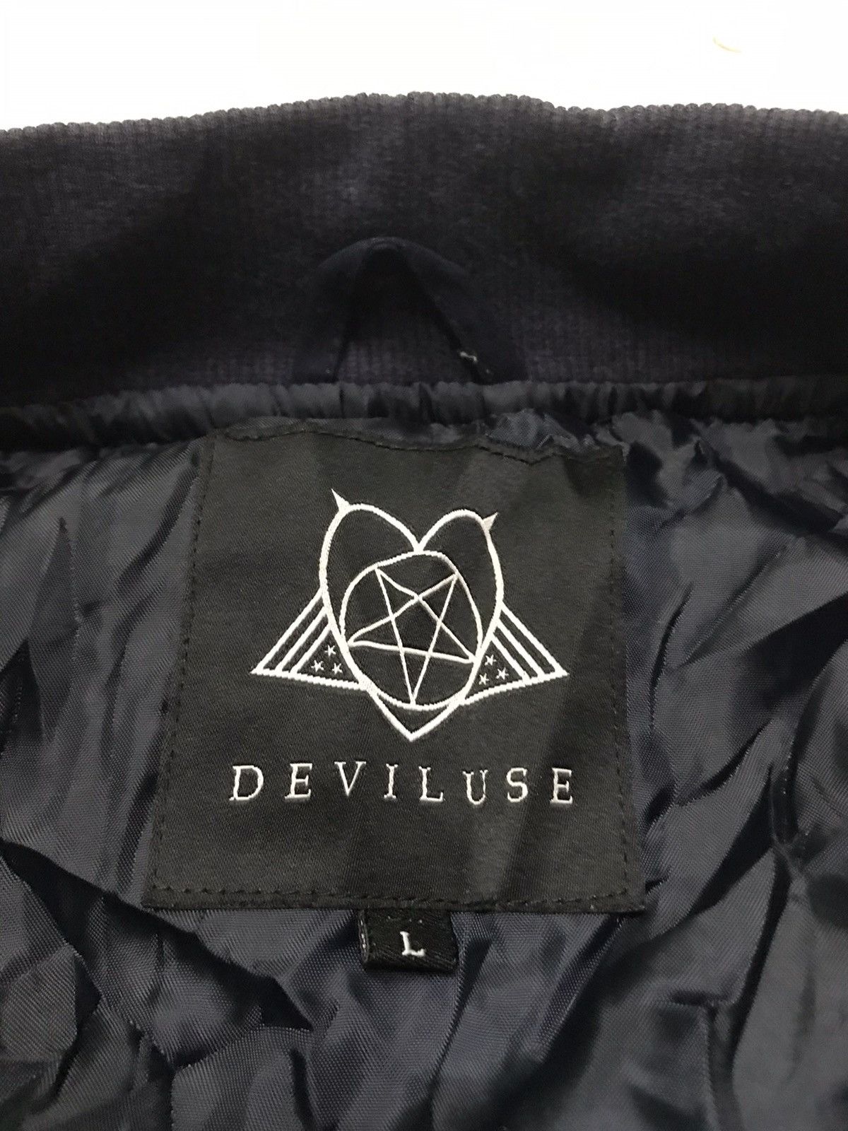 Japanese Brand Deviluse bomber jacket Size US L / EU 52-54 / 3 - 4 Thumbnail