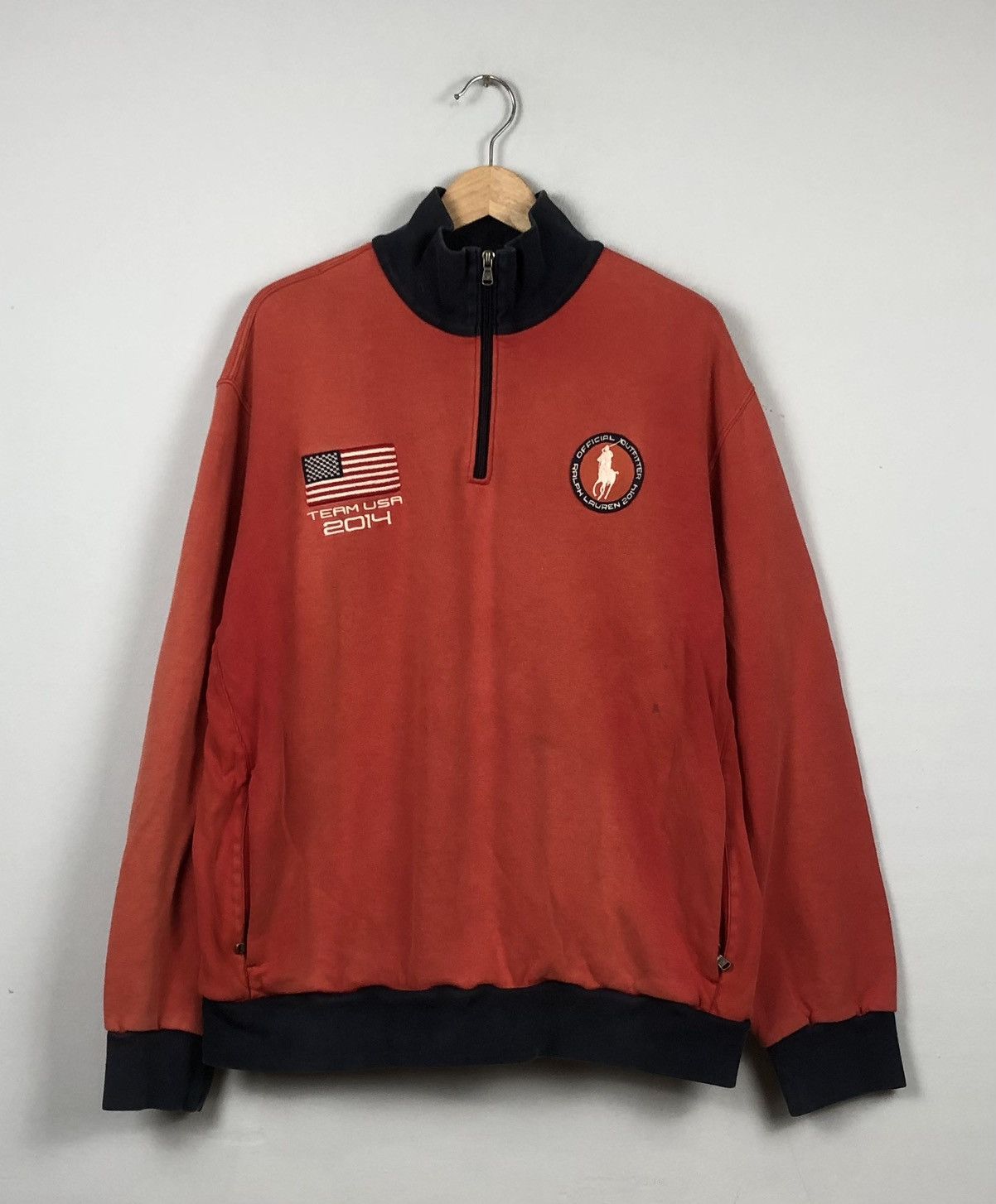 Polo Ralph Lauren × USA Olympics × Vintage Vintage Polo RL Official Olympic Team USA Sweater Size US XL / EU 56 / 4 - 1 Thumbnail