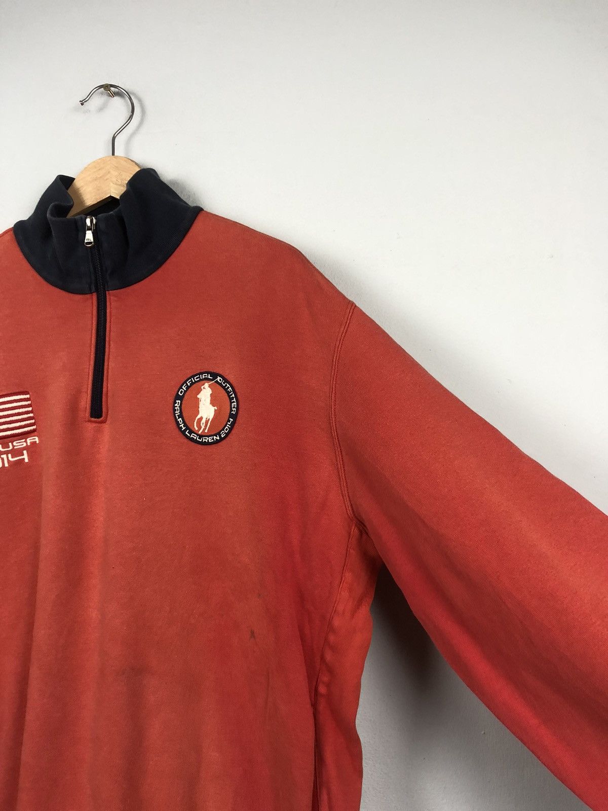 Polo Ralph Lauren × USA Olympics × Vintage Vintage Polo RL Official Olympic Team USA Sweater Size US XL / EU 56 / 4 - 4 Thumbnail