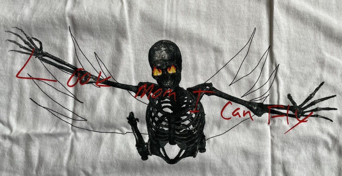 Travis Scott Extra Large XL Cactus Jack Look Mom I Can Fly White Tee Size US XL / EU 56 / 4 - 3 Thumbnail