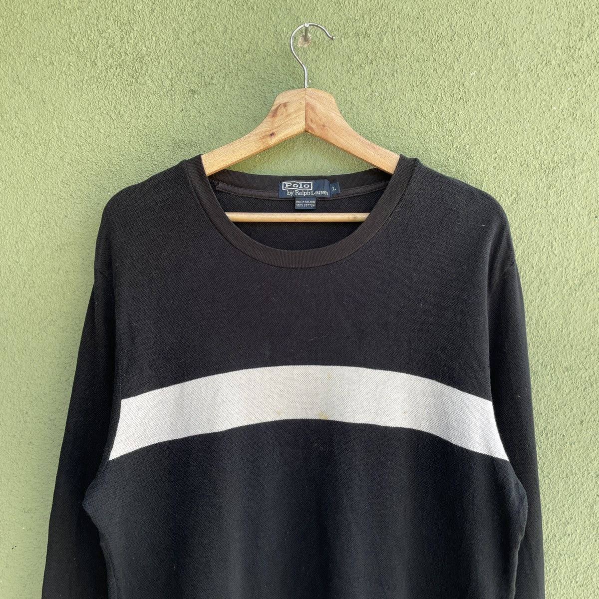 Polo Ralph Lauren Vintage Polo Ralph Lauren Crewneck Long Sleeve Shirt Size US M / EU 48-50 / 2 - 2 Thumbnail
