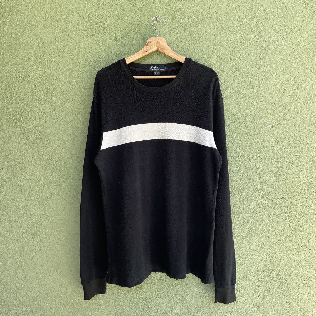 Polo Ralph Lauren Vintage Polo Ralph Lauren Crewneck Long Sleeve Shirt Size US M / EU 48-50 / 2 - 1 Thumbnail