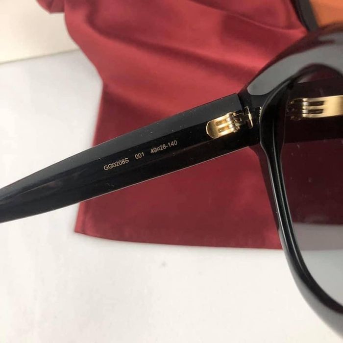 Gucci GG0208S Sunglasses - Black (001)