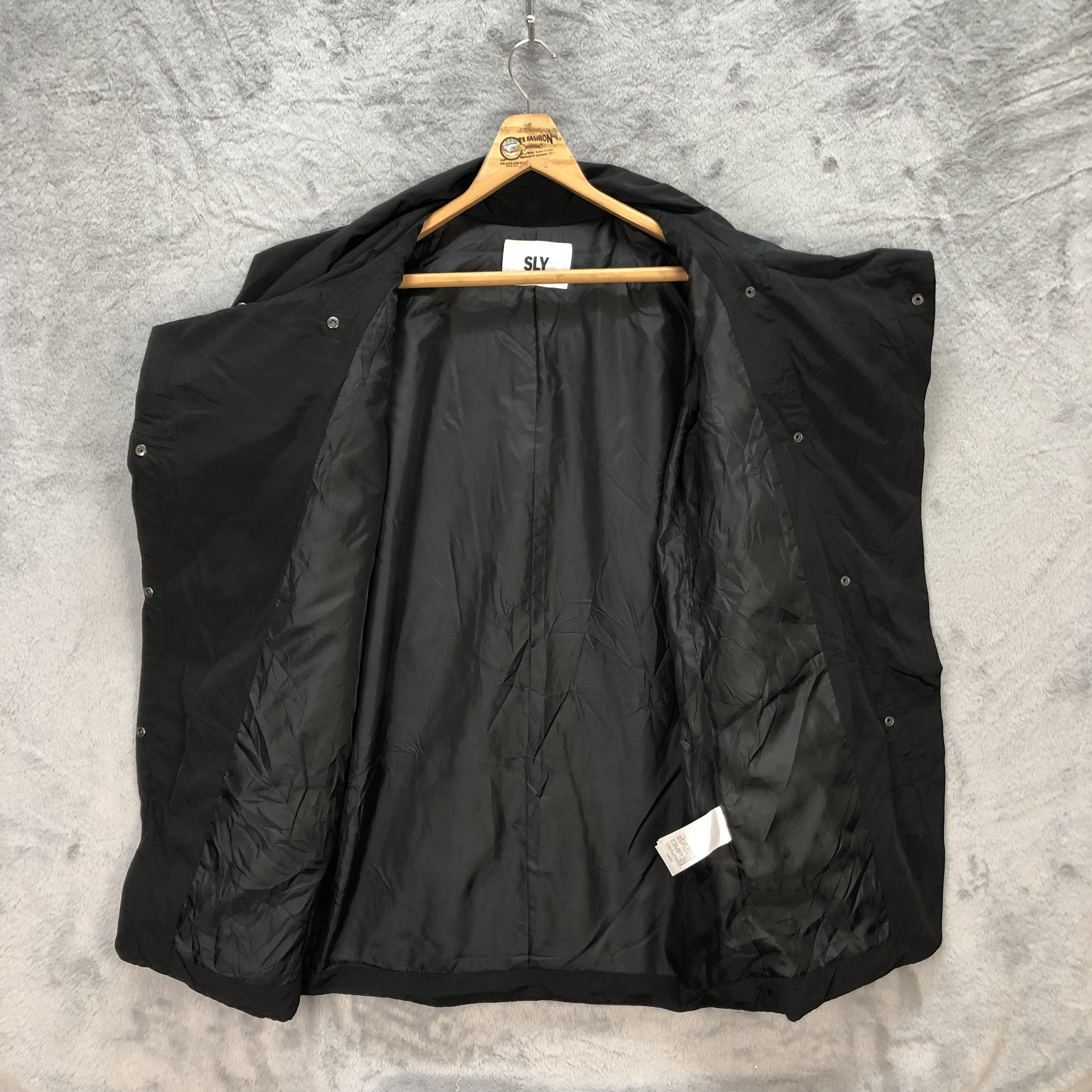 Japanese Brand SLY OVER COLLARED TECHWEAR PUFFER JACKET #5817-208 Size US S / EU 44-46 / 1 - 9 Thumbnail