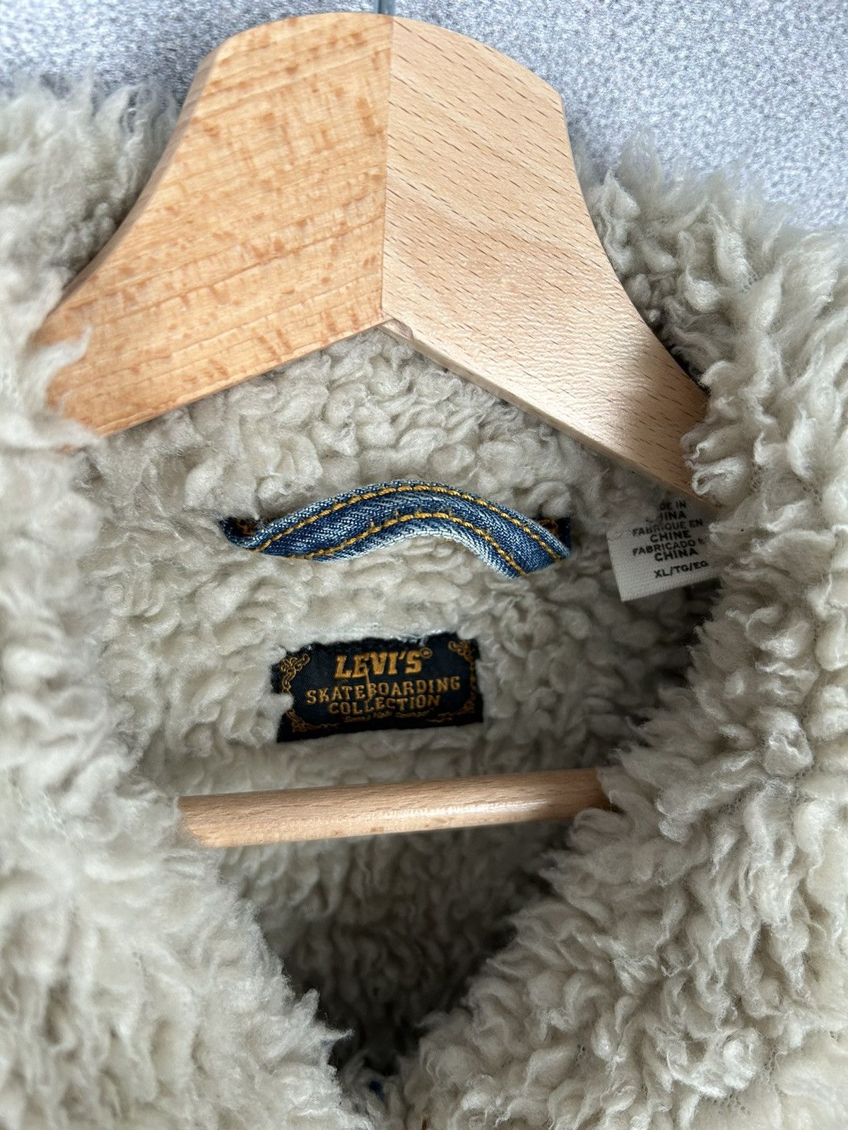 Levi's Levi’s Skateboards Sherpa Denim Jacket Winter Size US XL / EU 56 / 4 - 7 Thumbnail