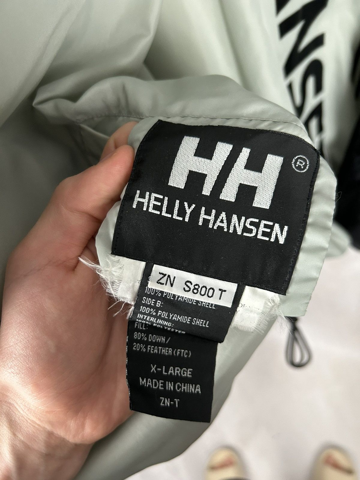 Vintage Helly Hansen Puffer Jakcet Reversible Down 90s