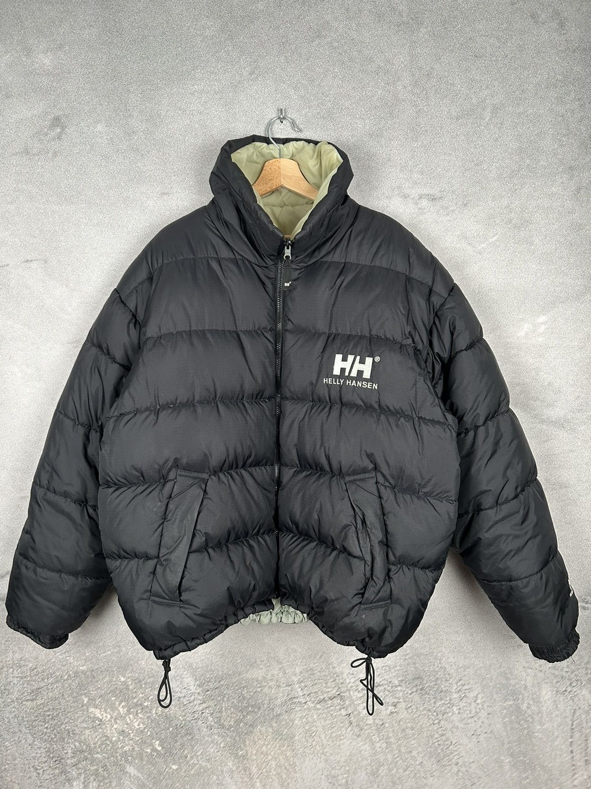 image of Helly Hansen Puffer Jakcet Reversible Down 90's in Black, Men's (Size XL)