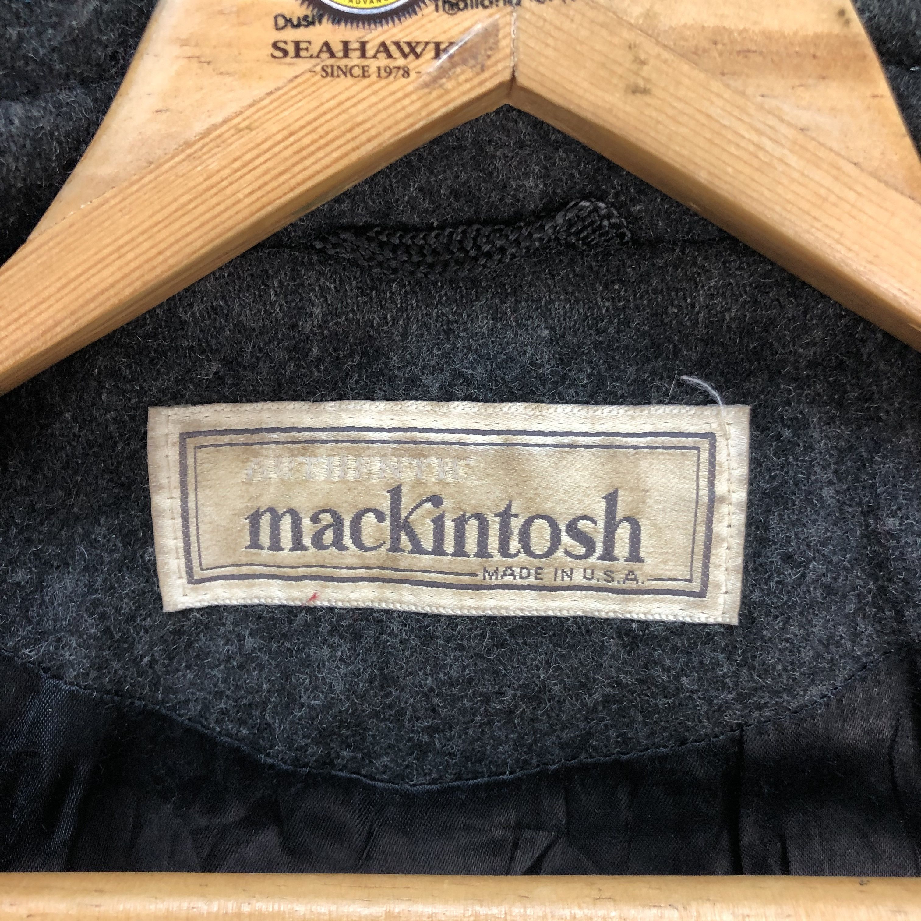 Mackintosh MACKINTOSH DOUBLE BREASTED WOOL COAT #5926-214 Size S / US 4 / IT 40 - 10 Thumbnail