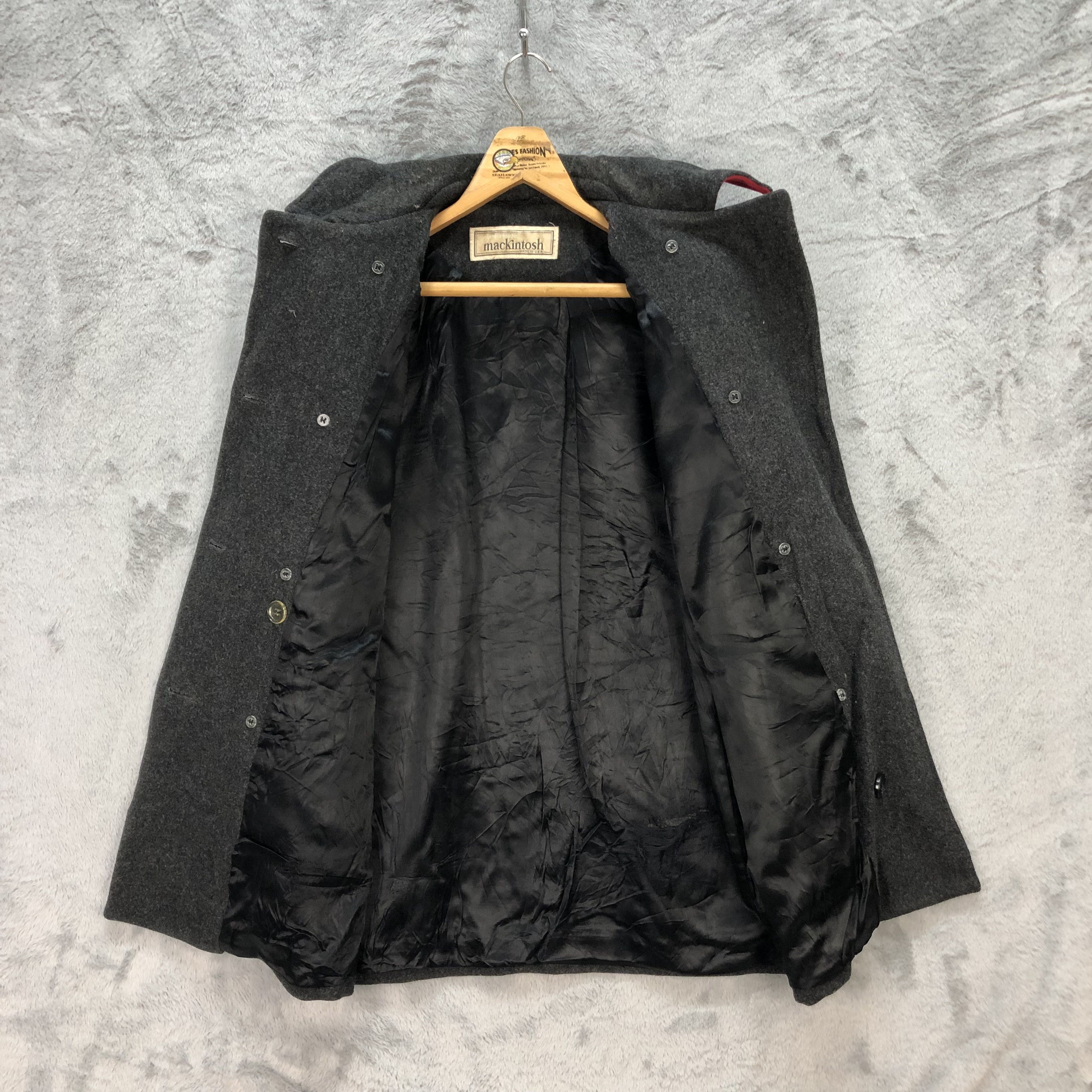 Mackintosh MACKINTOSH DOUBLE BREASTED WOOL COAT #5926-214 Size S / US 4 / IT 40 - 7 Thumbnail
