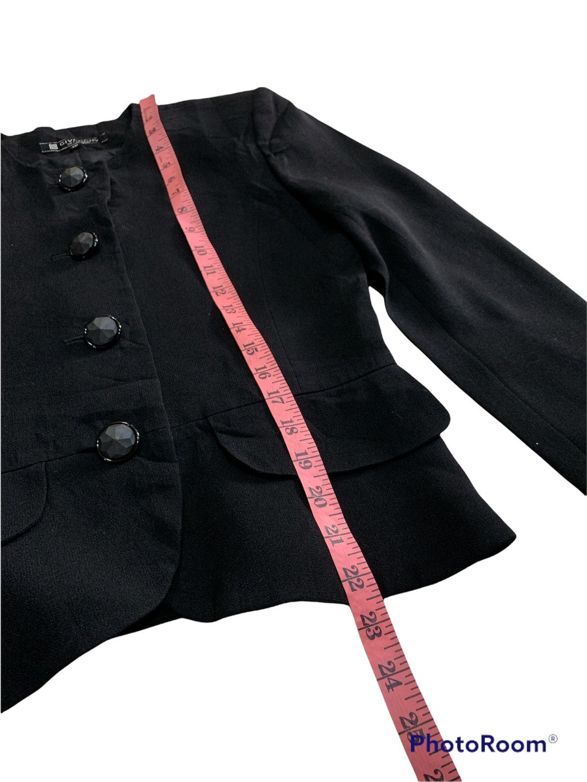 Givenchy × Vintage VINTAGE GIVENCHY HI-FORMAL JACKET BLAZER Size 38S - 4 Thumbnail