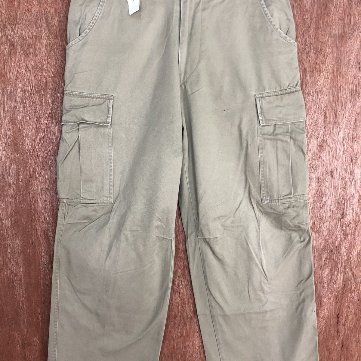 Japanese Brand DLL Japan Brown Multipocket utility Cargo Pants #1864 Size US 28 / EU 44 - 4 Thumbnail