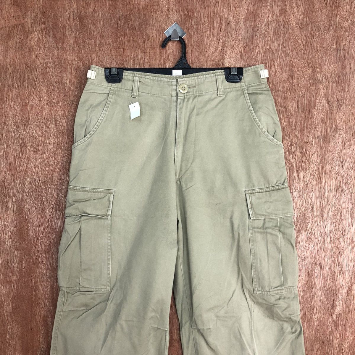 Japanese Brand DLL Japan Brown Multipocket utility Cargo Pants #1864 Size US 28 / EU 44 - 2 Thumbnail
