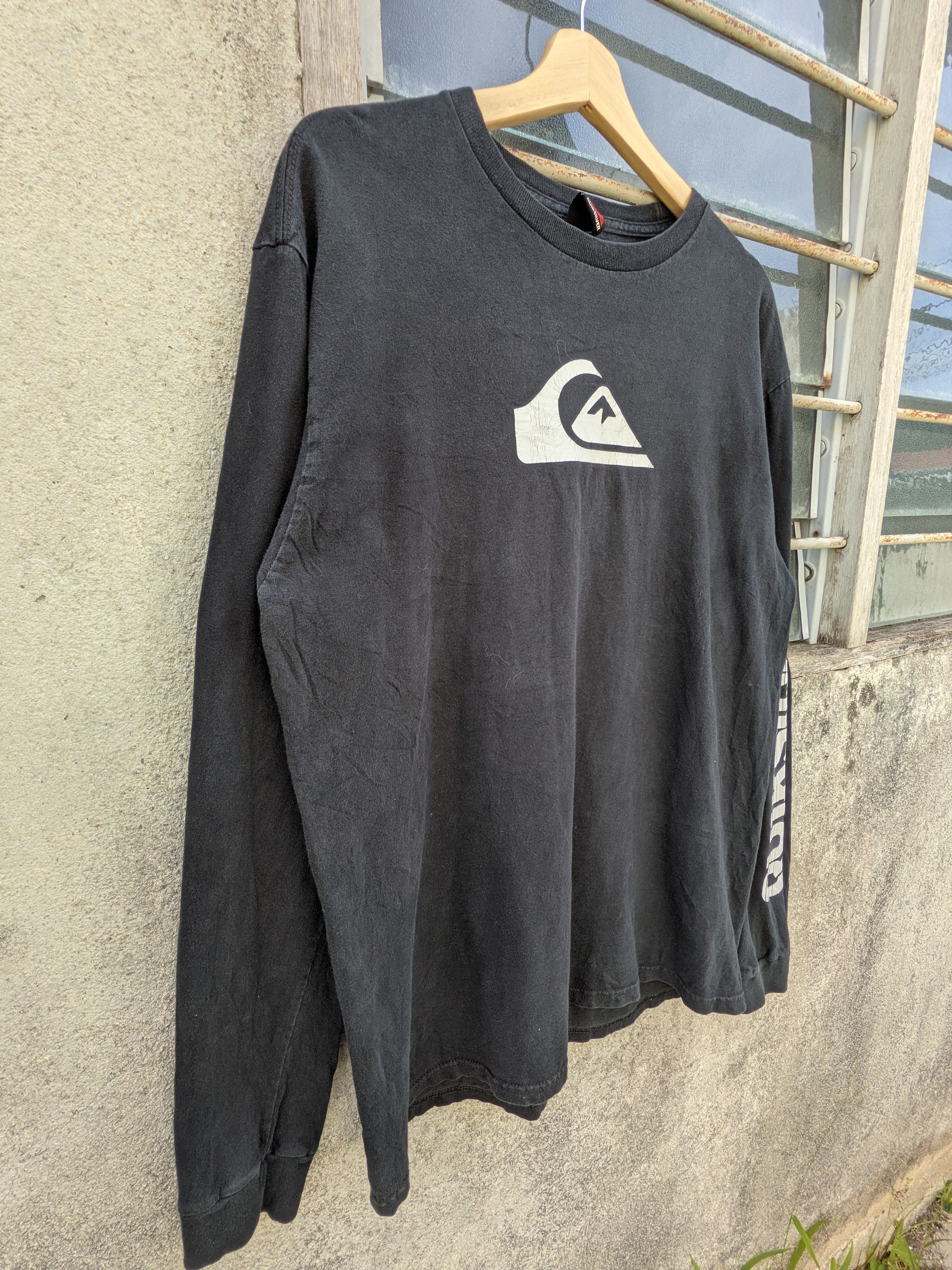 Quiksilver Quiksilver spellout long sleeve tshirts Size US M / EU 48-50 / 2 - 4 Thumbnail