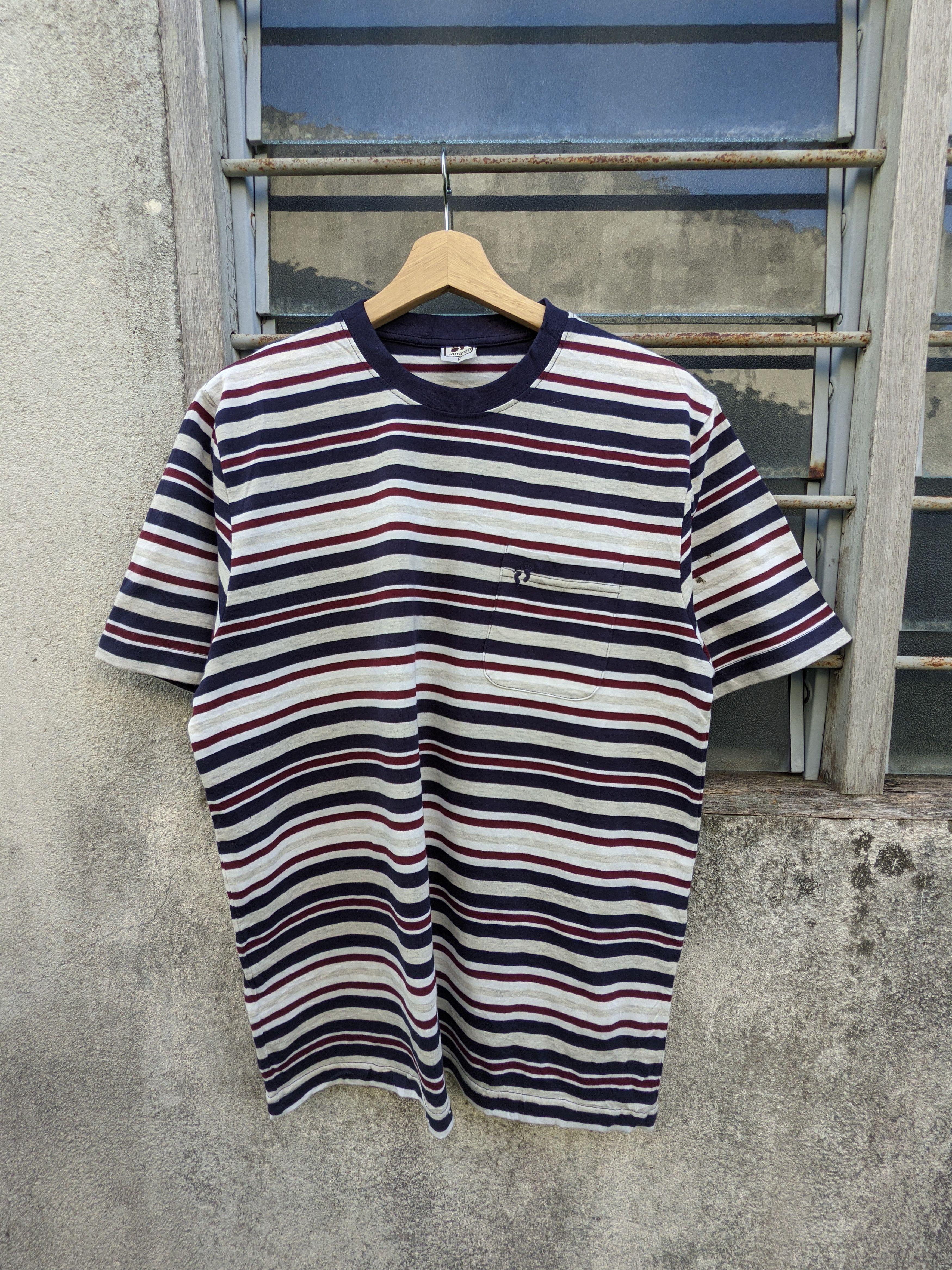 Hang Ten ⚡️Rare⚡️ Vintage Hang Ten Breton Pocket Tees Size US M / EU 48-50 / 2 - 5 Thumbnail