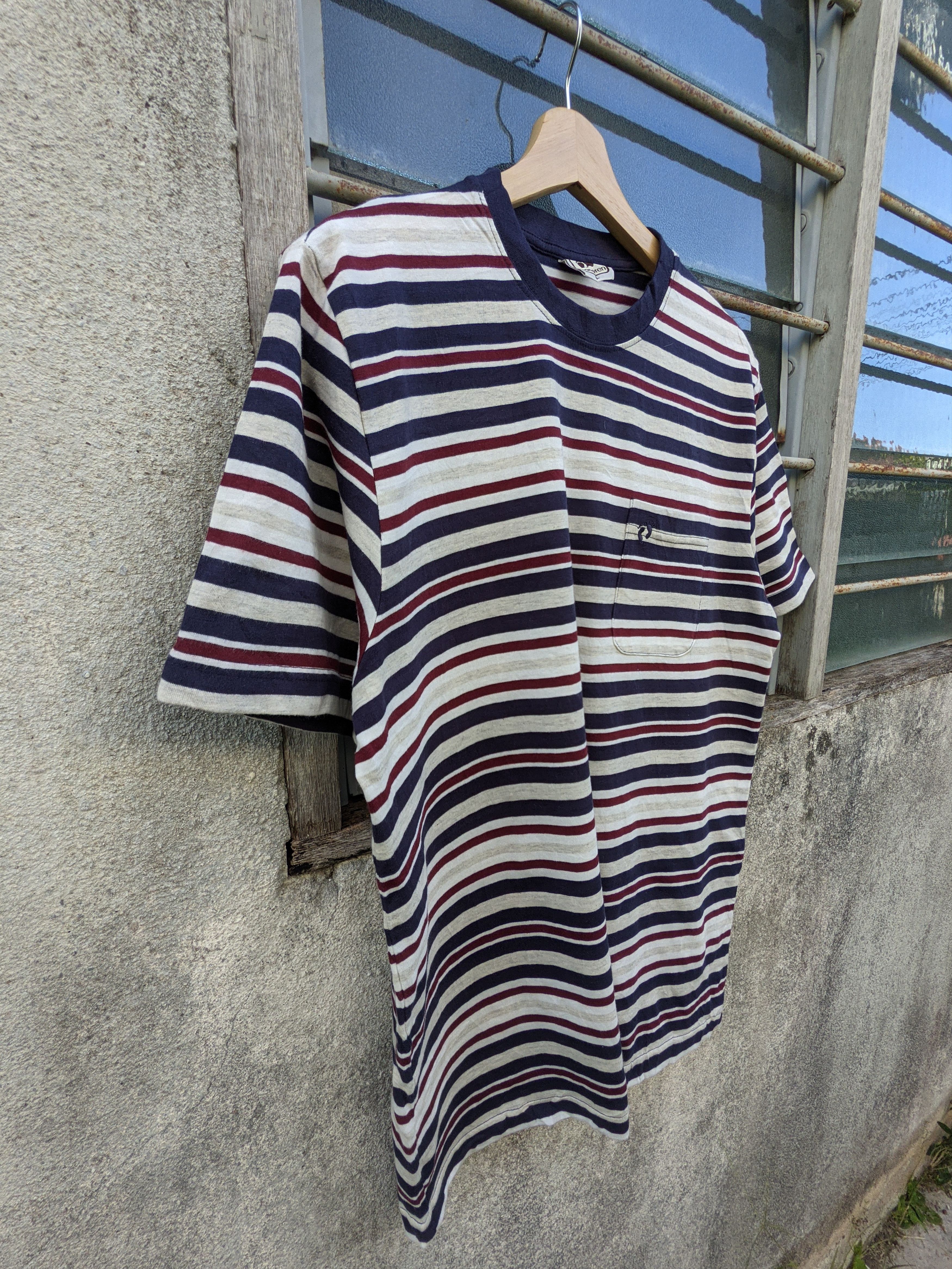 Hang Ten ⚡️Rare⚡️ Vintage Hang Ten Breton Pocket Tees Size US M / EU 48-50 / 2 - 4 Thumbnail