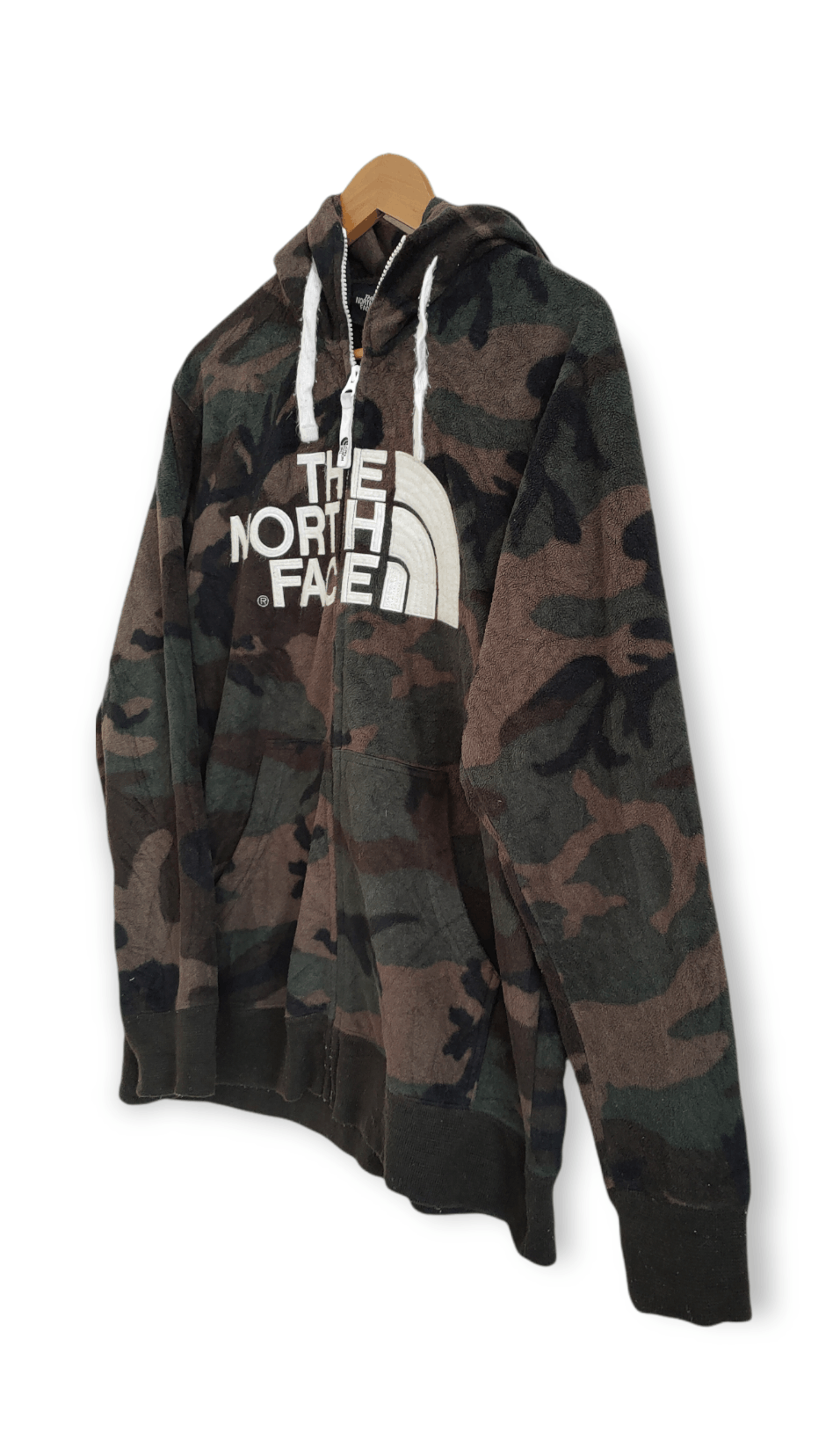 The North Face Vintage Camo The North Face Zipup Hoodie Size US L / EU 52-54 / 3 - 3 Thumbnail