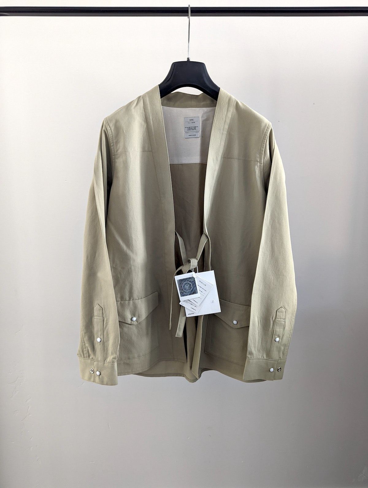 Visvim *NEW* WMV LHAMO KIMONO JACKET LIGHT OLIVE Size S / US 4 / IT 40 - 1 Thumbnail