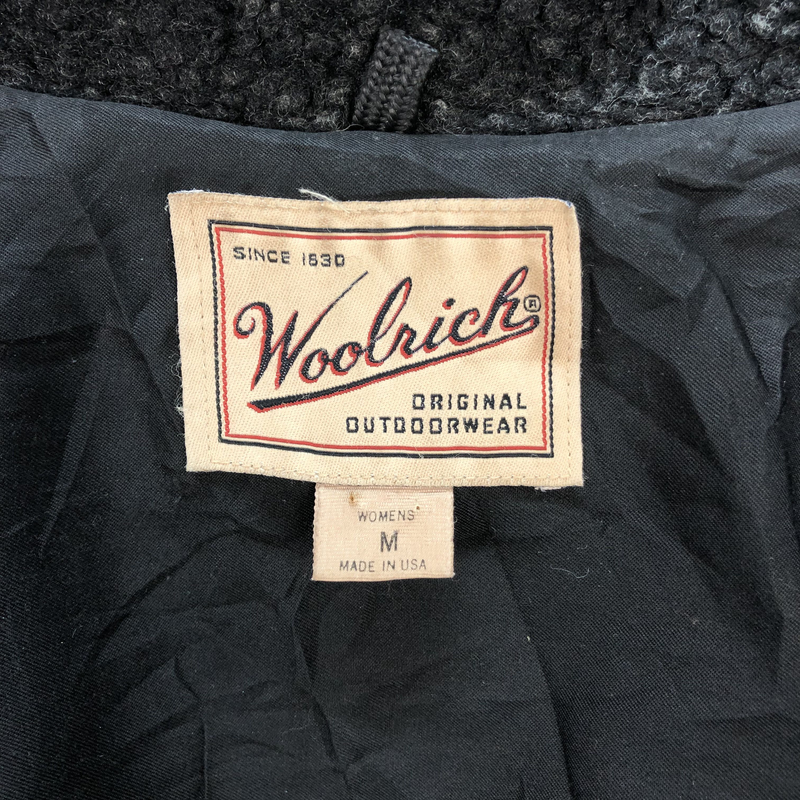 Vintage RARE🔥 WOOLRICH RED TARTAN WOOL JACKET #5913-213 Size M / US 6-8 / IT 42-44 - 7 Thumbnail