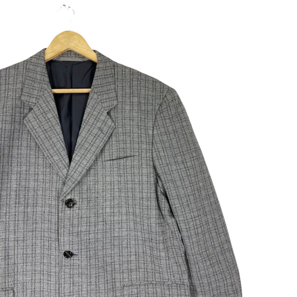 Comme des Garcons Homme 🌟ARCHIVE AW95 CDG HOMME Striped Blazer Coat Size 46S - 4 Thumbnail