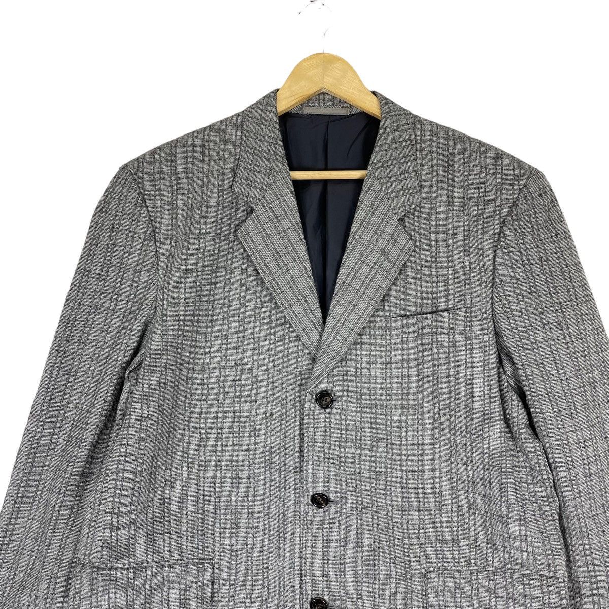 Comme des Garcons Homme 🌟ARCHIVE AW95 CDG HOMME Striped Blazer Coat Size 46S - 3 Thumbnail