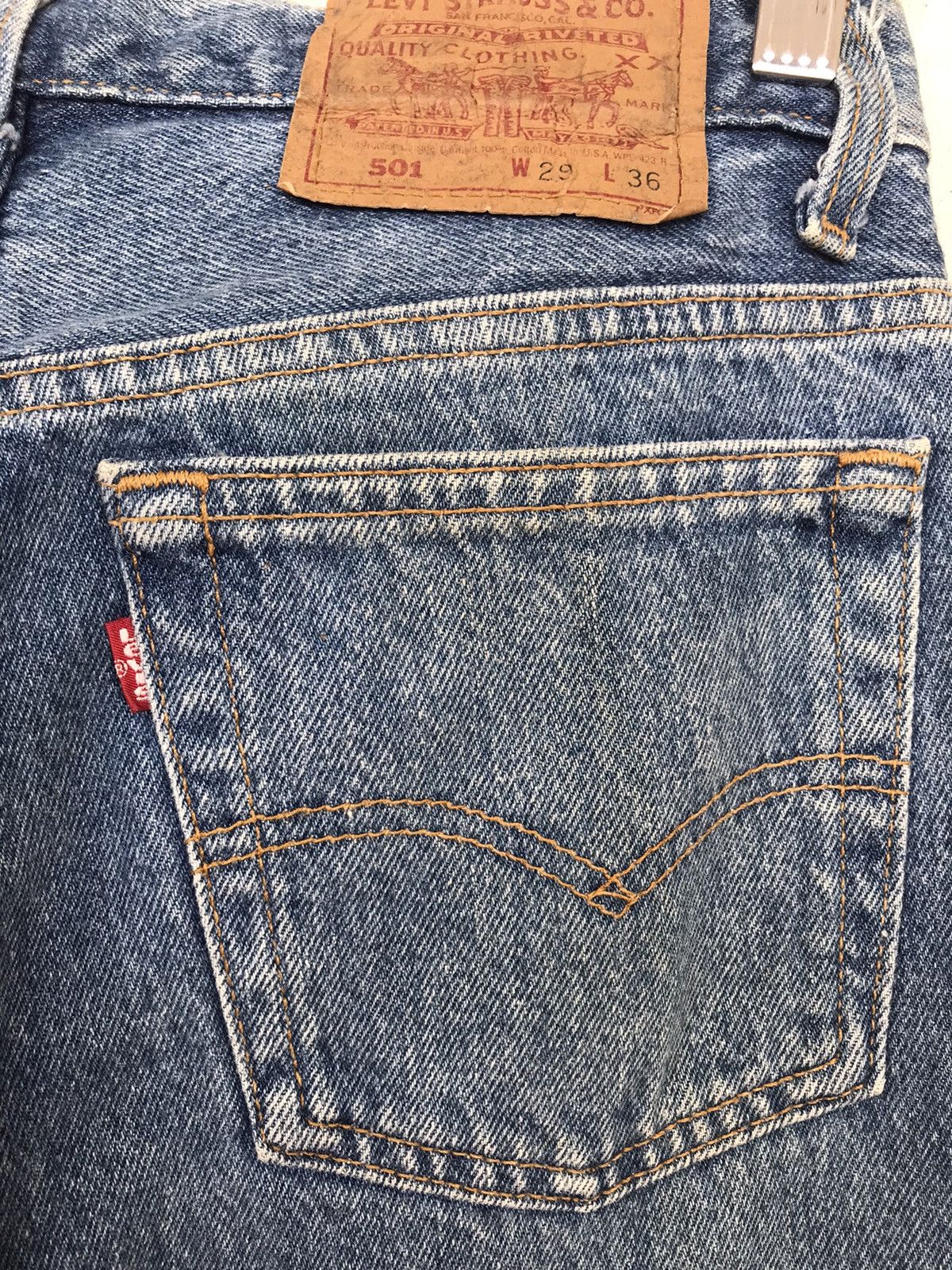 Levi's Vintage Clothing × Vintage Final drop🔥Vintage Levi’s 501 Size US 28 / EU 44 - 7 Thumbnail