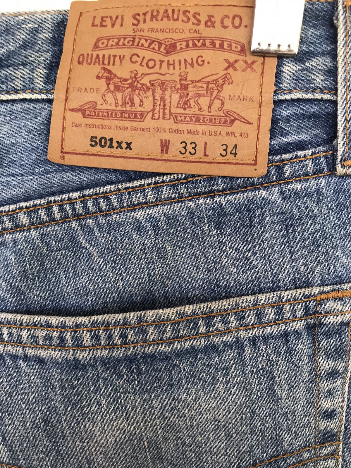 Levi's Vintage Clothing Vintage Levis 501 Kurt Cobain Distressed Size US 31 - 9 Thumbnail