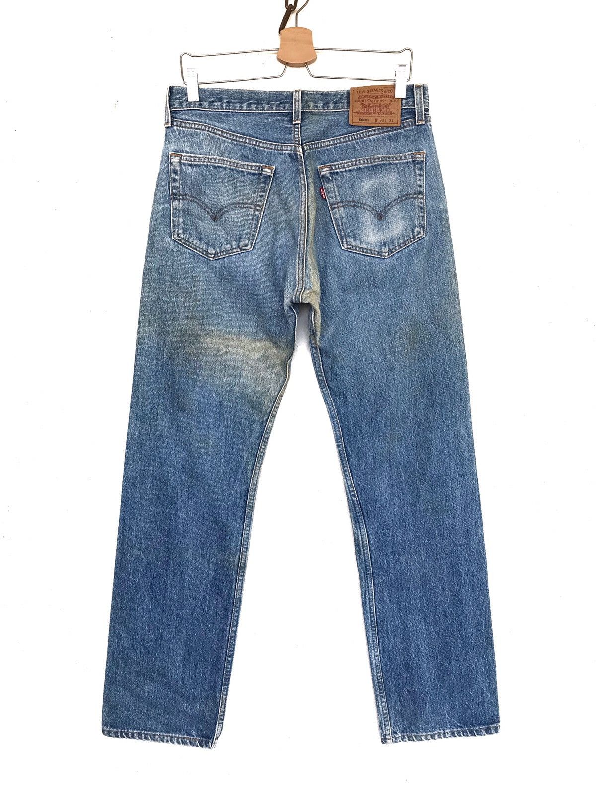 Levi's Vintage Clothing Vintage Levis 501 Kurt Cobain Distressed Size US 31 - 3 Thumbnail