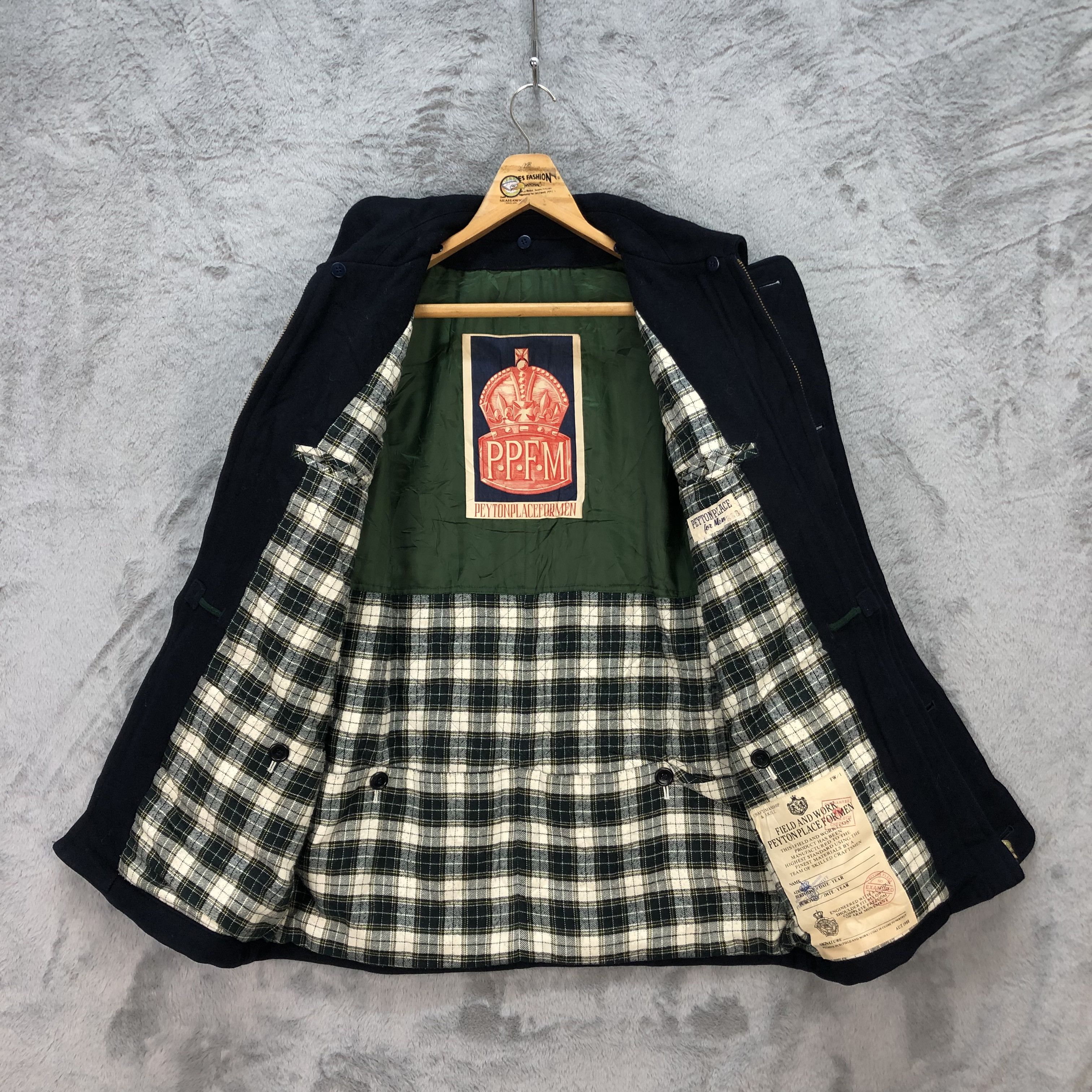 PPFM VINTAGE 88's PPFM FIELD & WORK WOOL CHORE JACKET #5920-213 Size US M / EU 48-50 / 2 - 7 Thumbnail