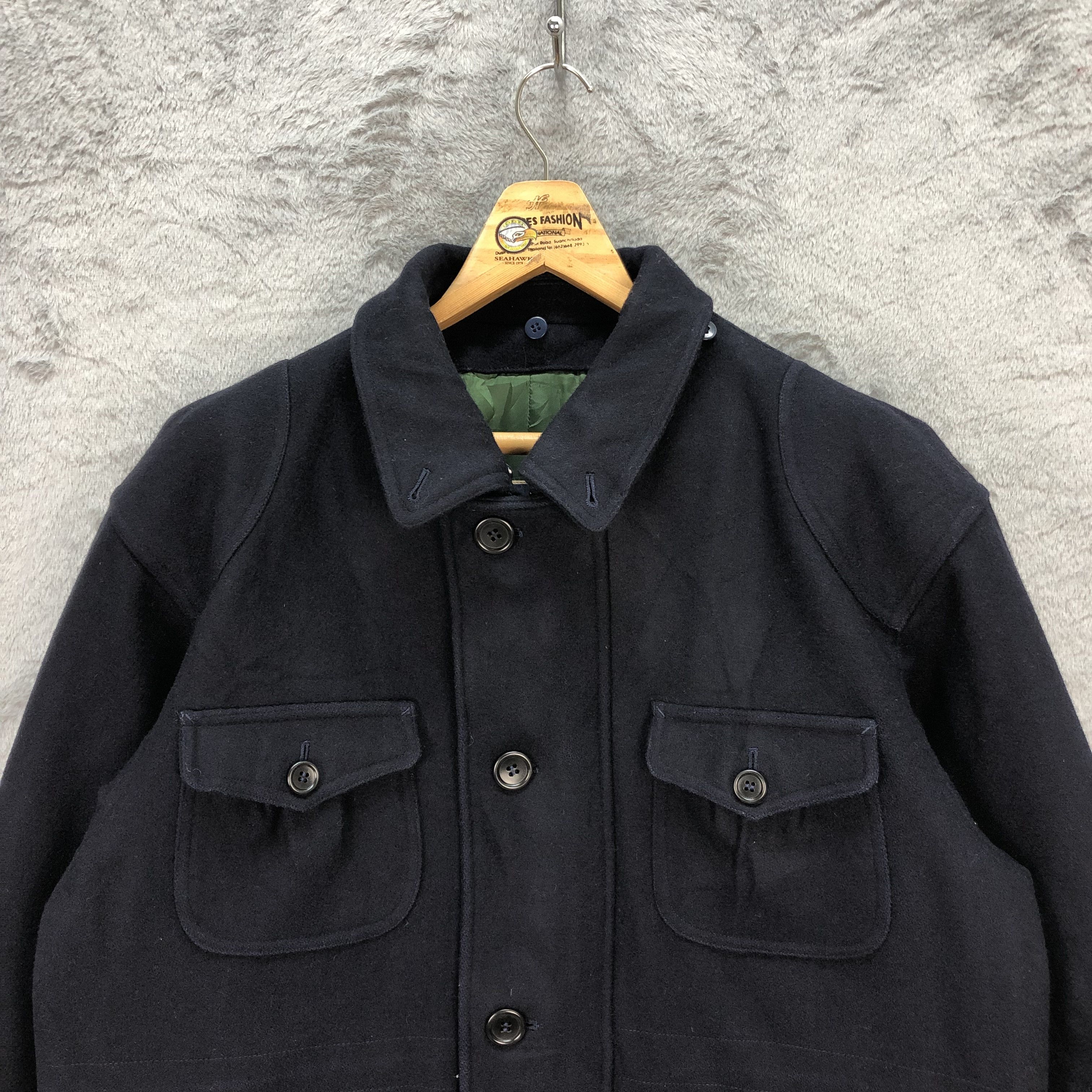 PPFM VINTAGE 88's PPFM FIELD & WORK WOOL CHORE JACKET #5920-213 Size US M / EU 48-50 / 2 - 2 Thumbnail