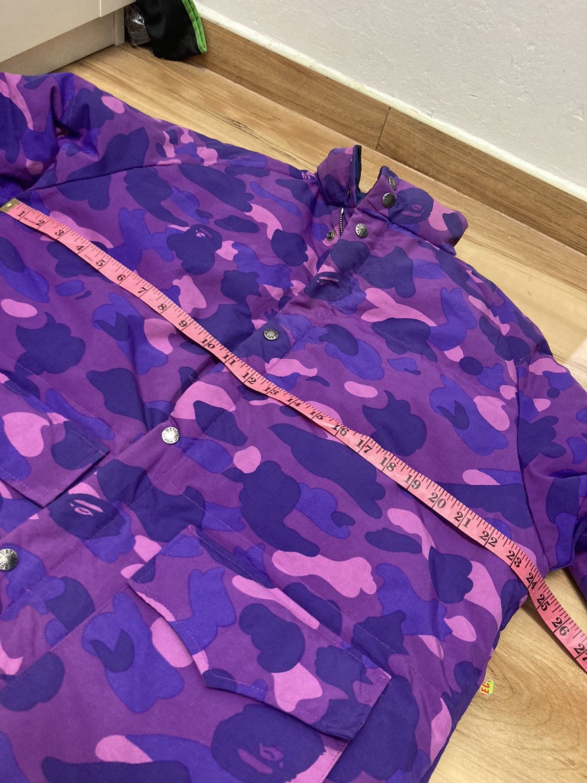 Bape × Nigo Color Camo Reversible Down Jacket Size US L / EU 52-54 / 3 - 21 Thumbnail