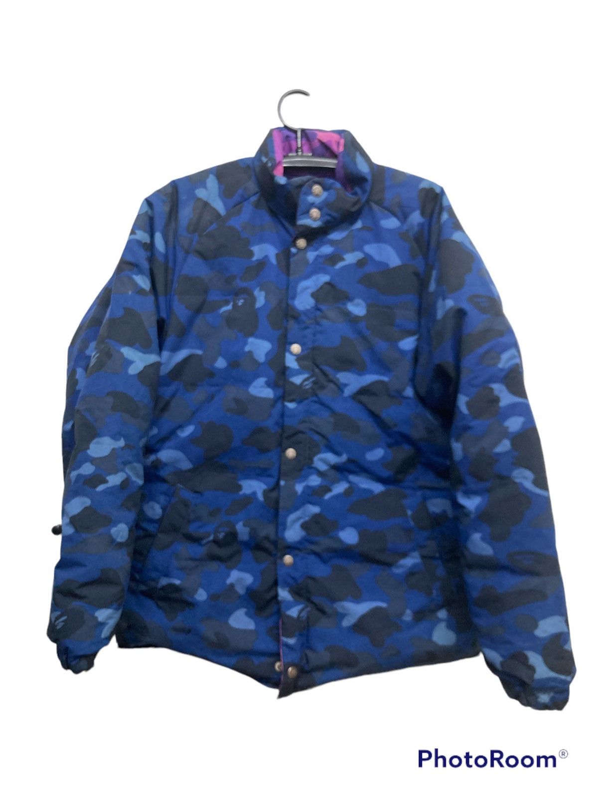 Bape × Nigo Color Camo Reversible Down Jacket Size US L / EU 52-54 / 3 - 1 Thumbnail