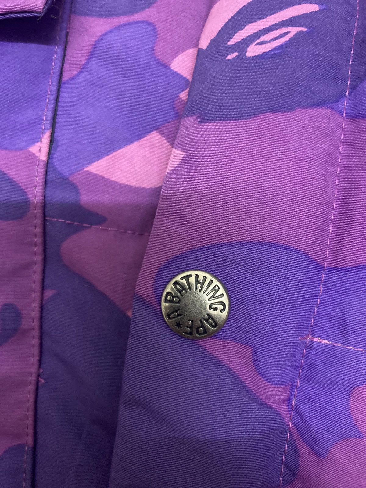 Bape × Nigo Color Camo Reversible Down Jacket Size US L / EU 52-54 / 3 - 7 Thumbnail