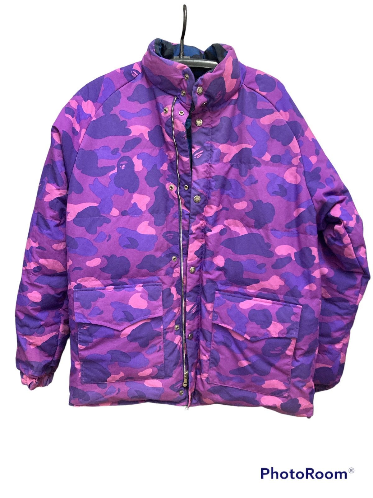 Bape × Nigo Color Camo Reversible Down Jacket Size US L / EU 52-54 / 3 - 5 Thumbnail