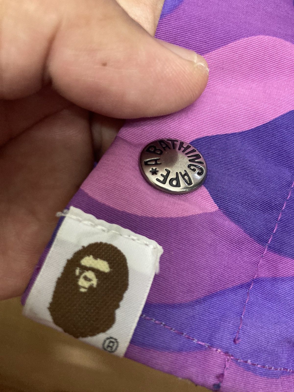 Bape × Nigo Color Camo Reversible Down Jacket Size US L / EU 52-54 / 3 - 8 Thumbnail