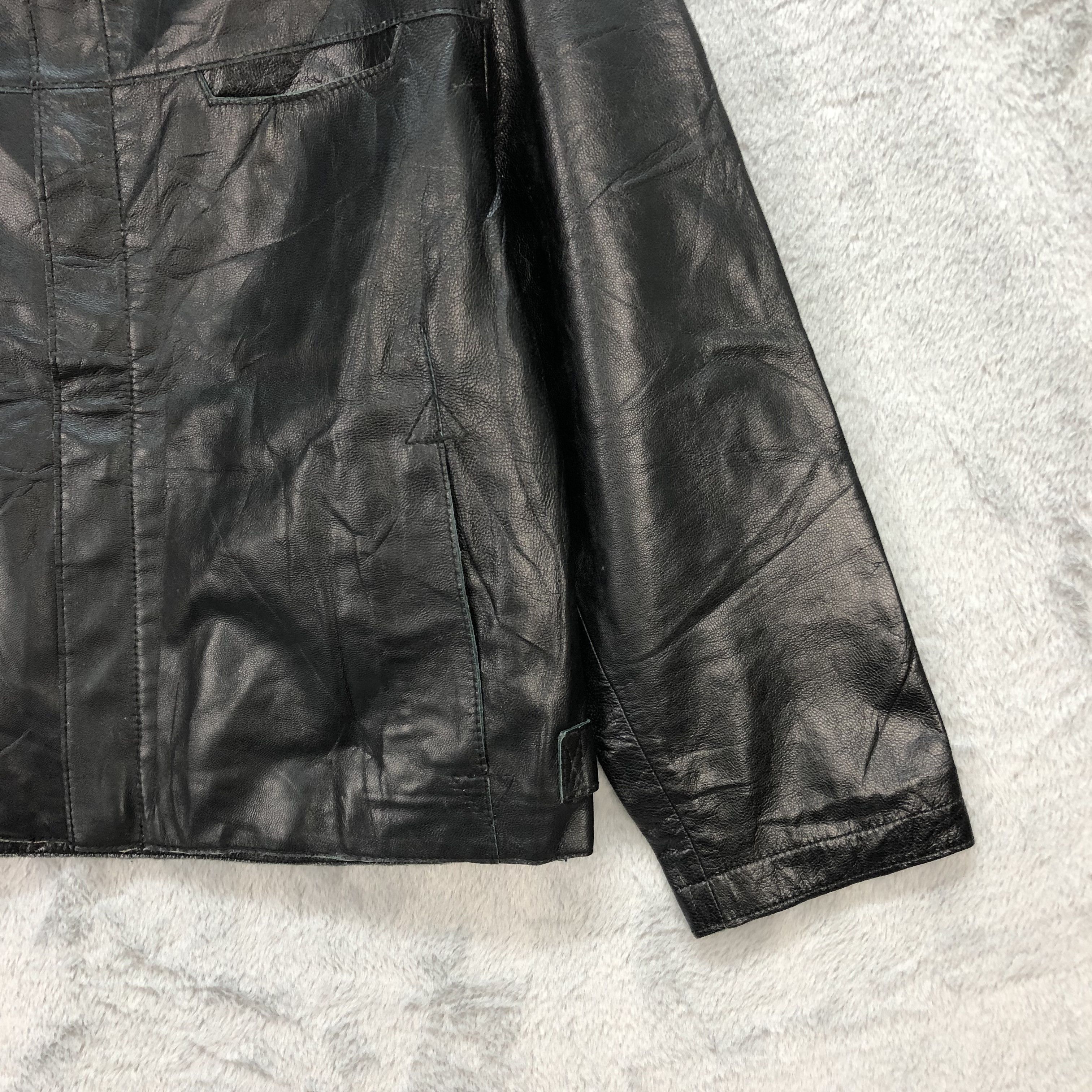 Japanese Brand FIGARO PARIS MONSIEUR SHEEP LEATHER JACKET #5916-213 Size US M / EU 48-50 / 2 - 5 Thumbnail