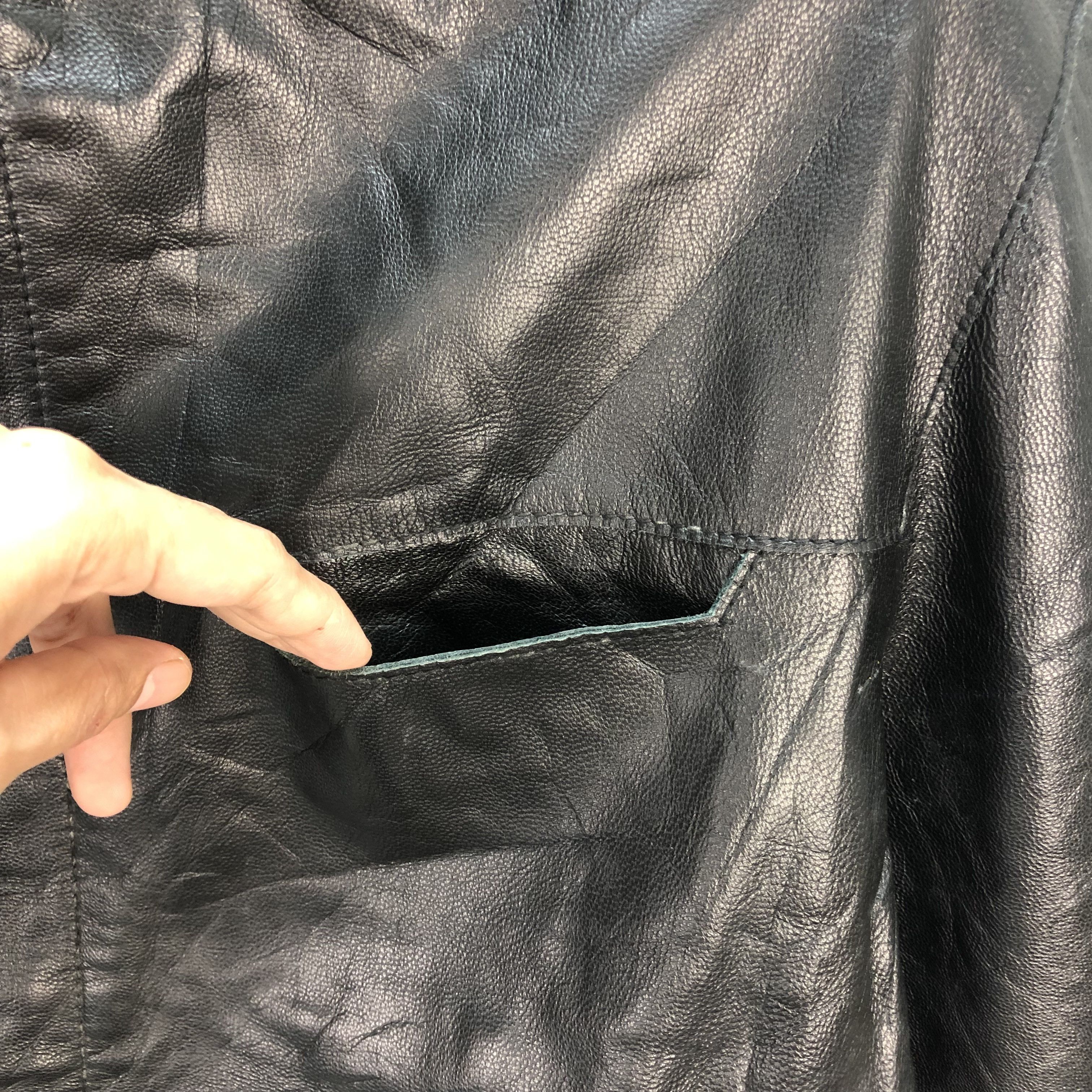 Japanese Brand FIGARO PARIS MONSIEUR SHEEP LEATHER JACKET #5916-213 Size US M / EU 48-50 / 2 - 6 Thumbnail