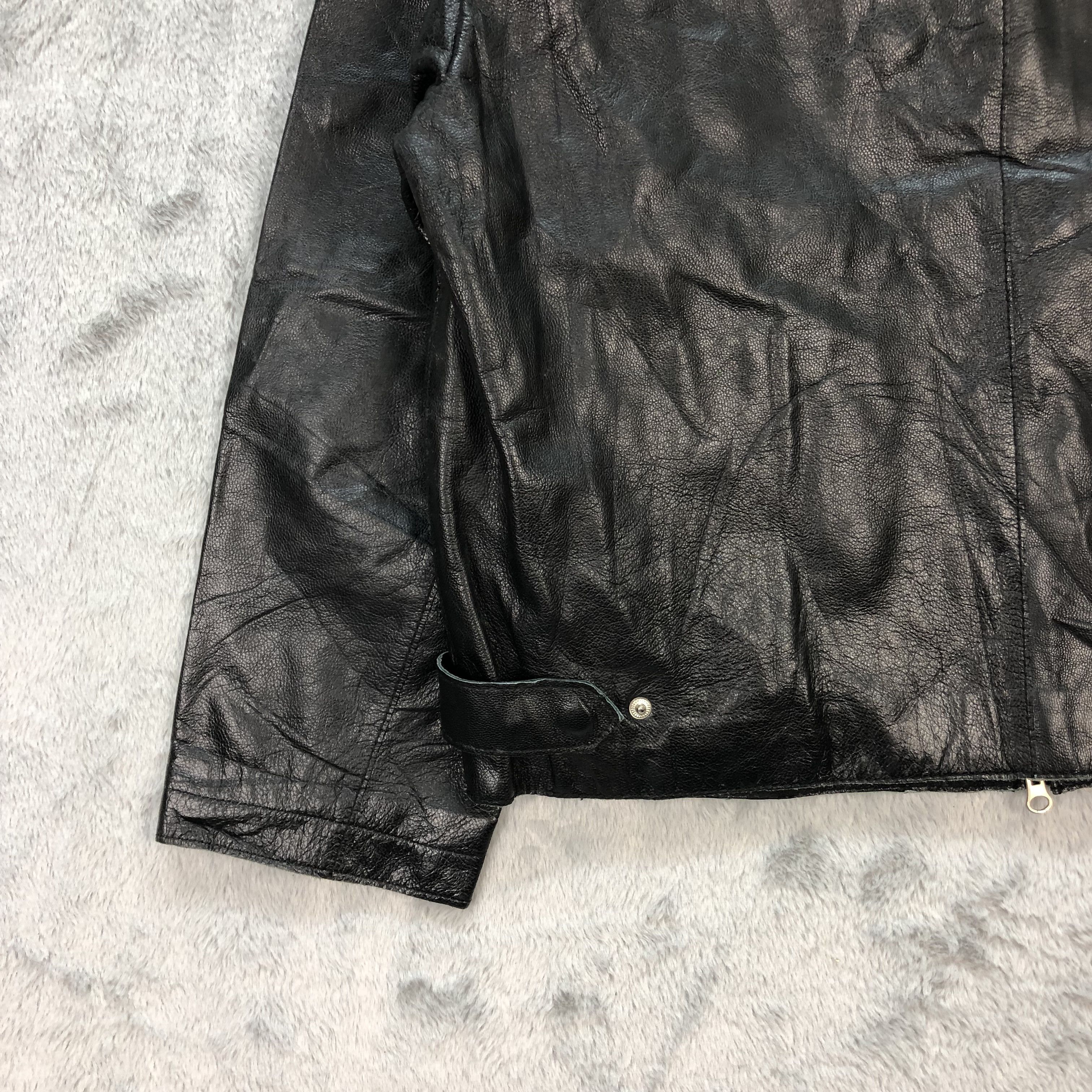 Japanese Brand FIGARO PARIS MONSIEUR SHEEP LEATHER JACKET #5916-213 Size US M / EU 48-50 / 2 - 14 Thumbnail