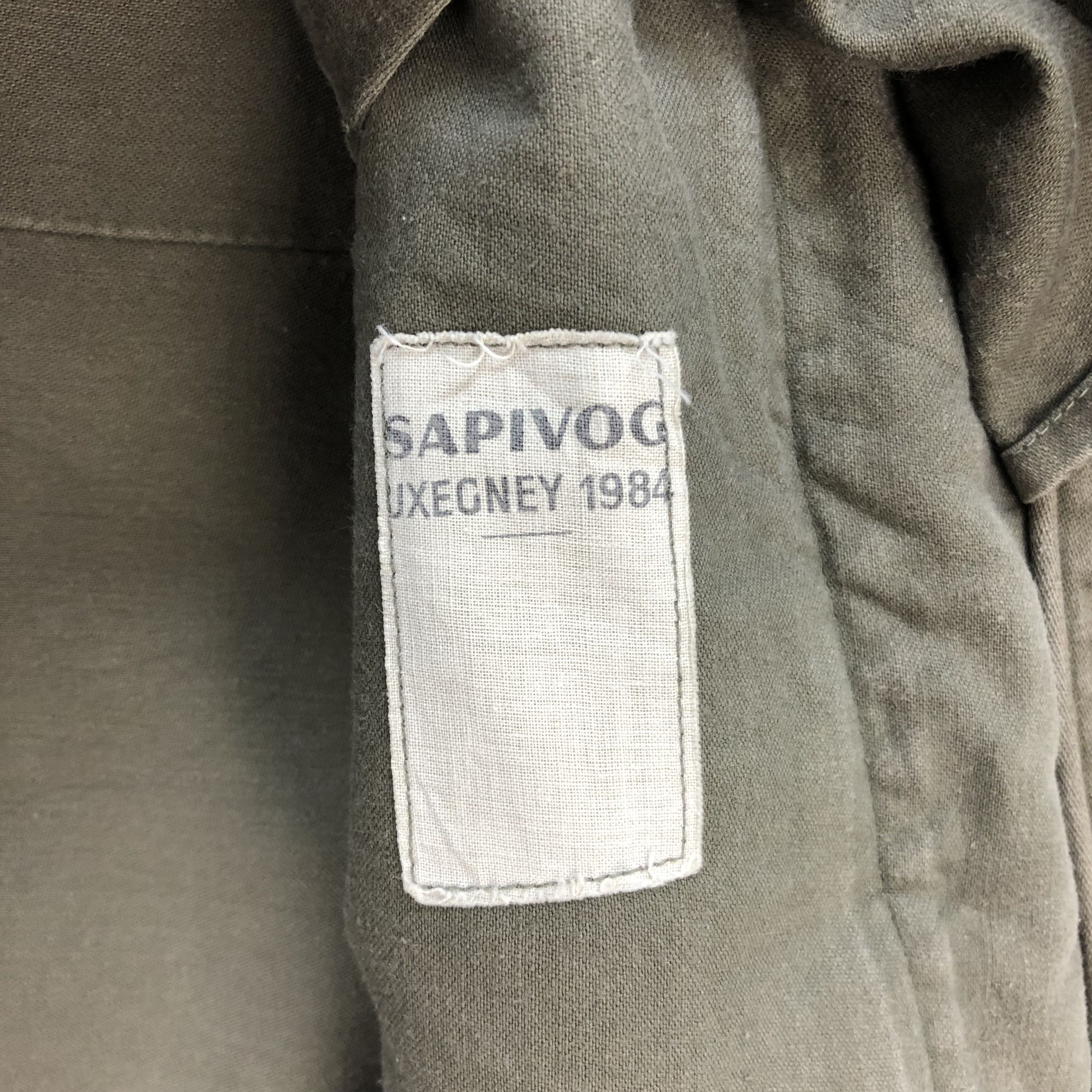 Vintage VINTAGE 84' SAPINOG UXEGNEY MILITARY CHORE JACKET #5909-213 Size US M / EU 48-50 / 2 - 14 Thumbnail