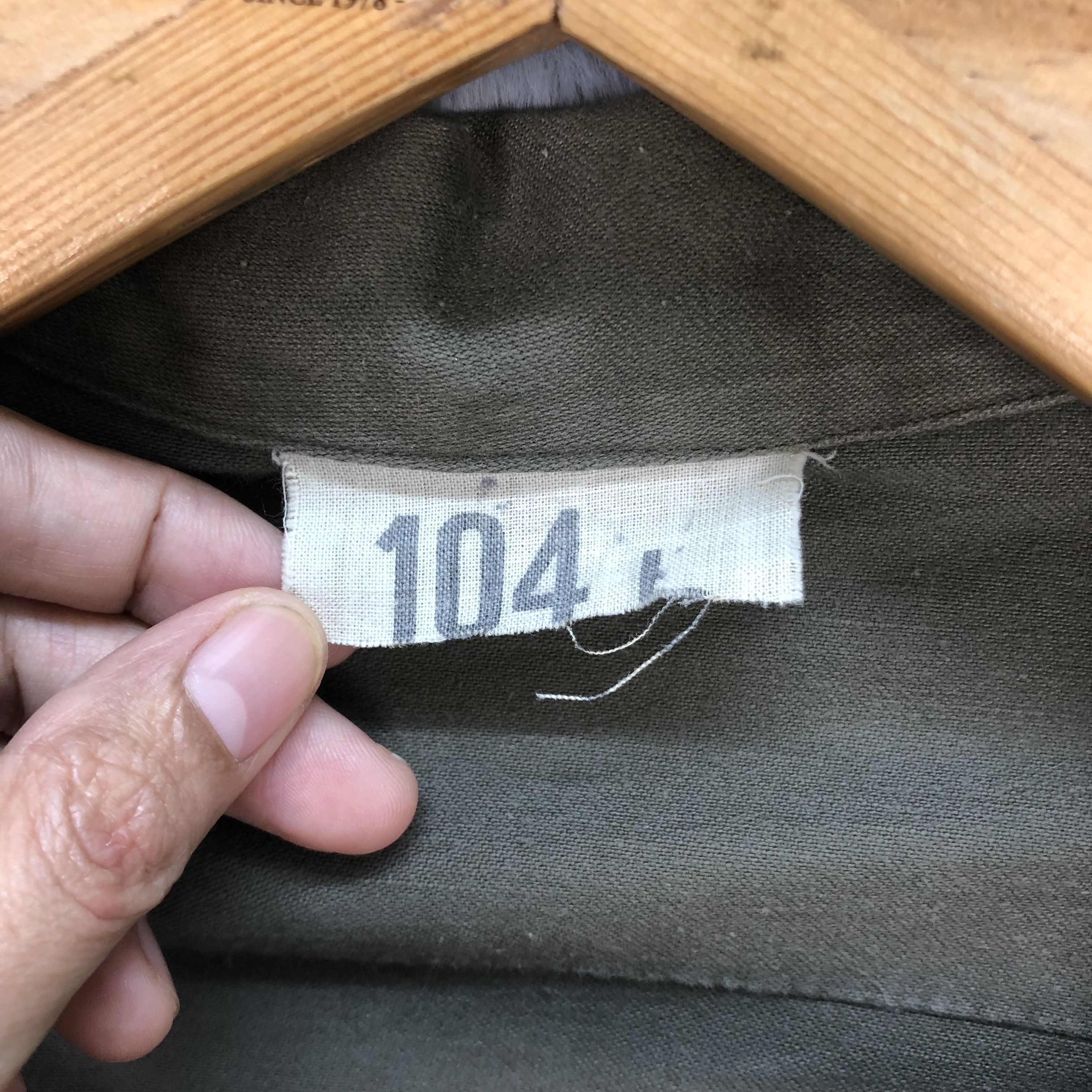 Vintage VINTAGE 84' SAPINOG UXEGNEY MILITARY CHORE JACKET #5909-213 Size US M / EU 48-50 / 2 - 13 Thumbnail